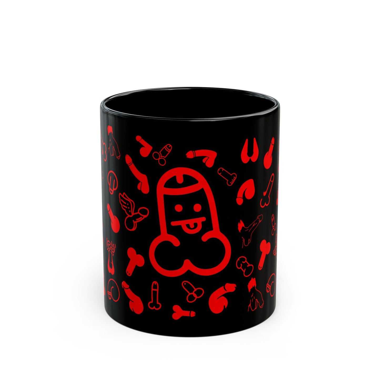 Cheeky Fun Red Willie Mug