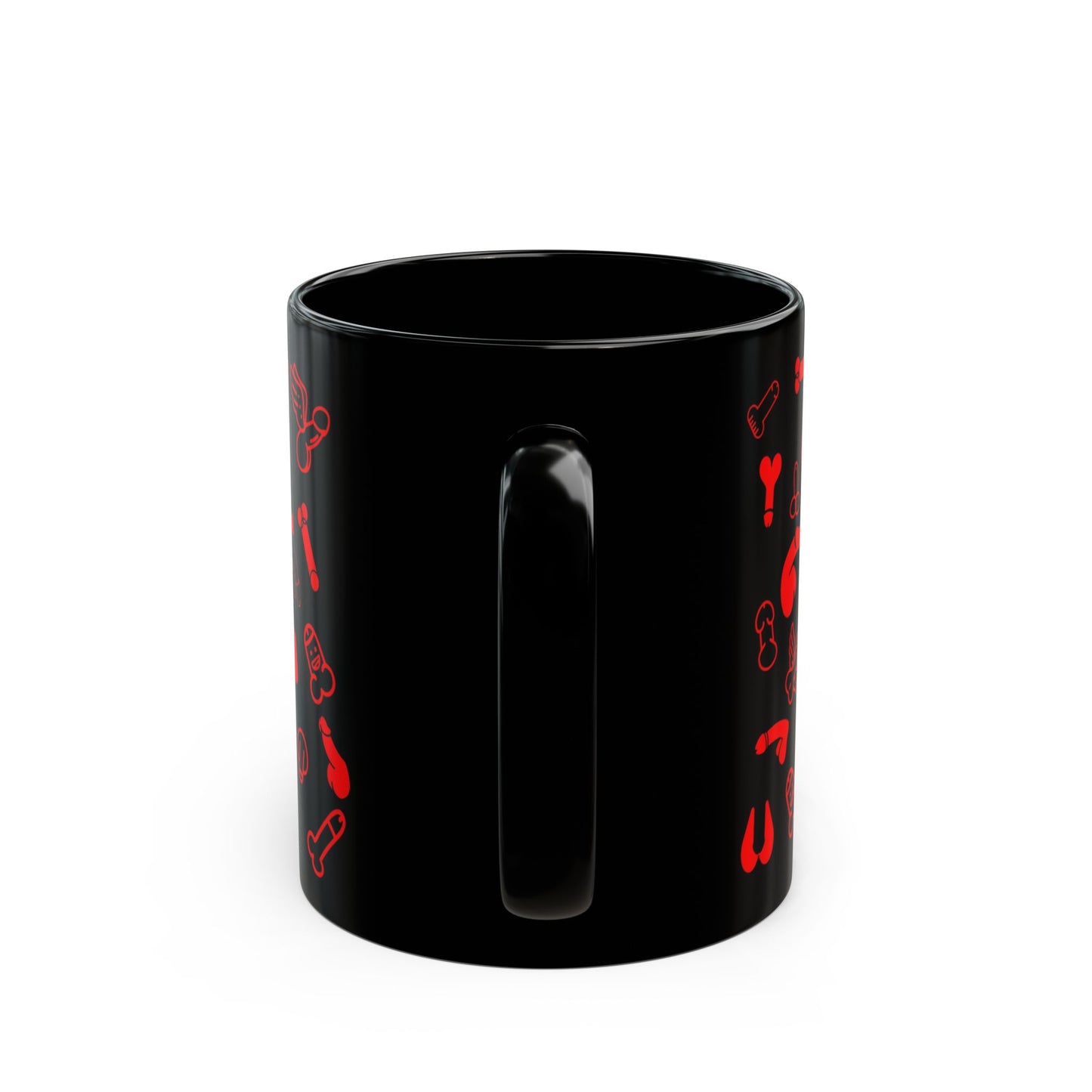 Cheeky Fun Red Willie Mug