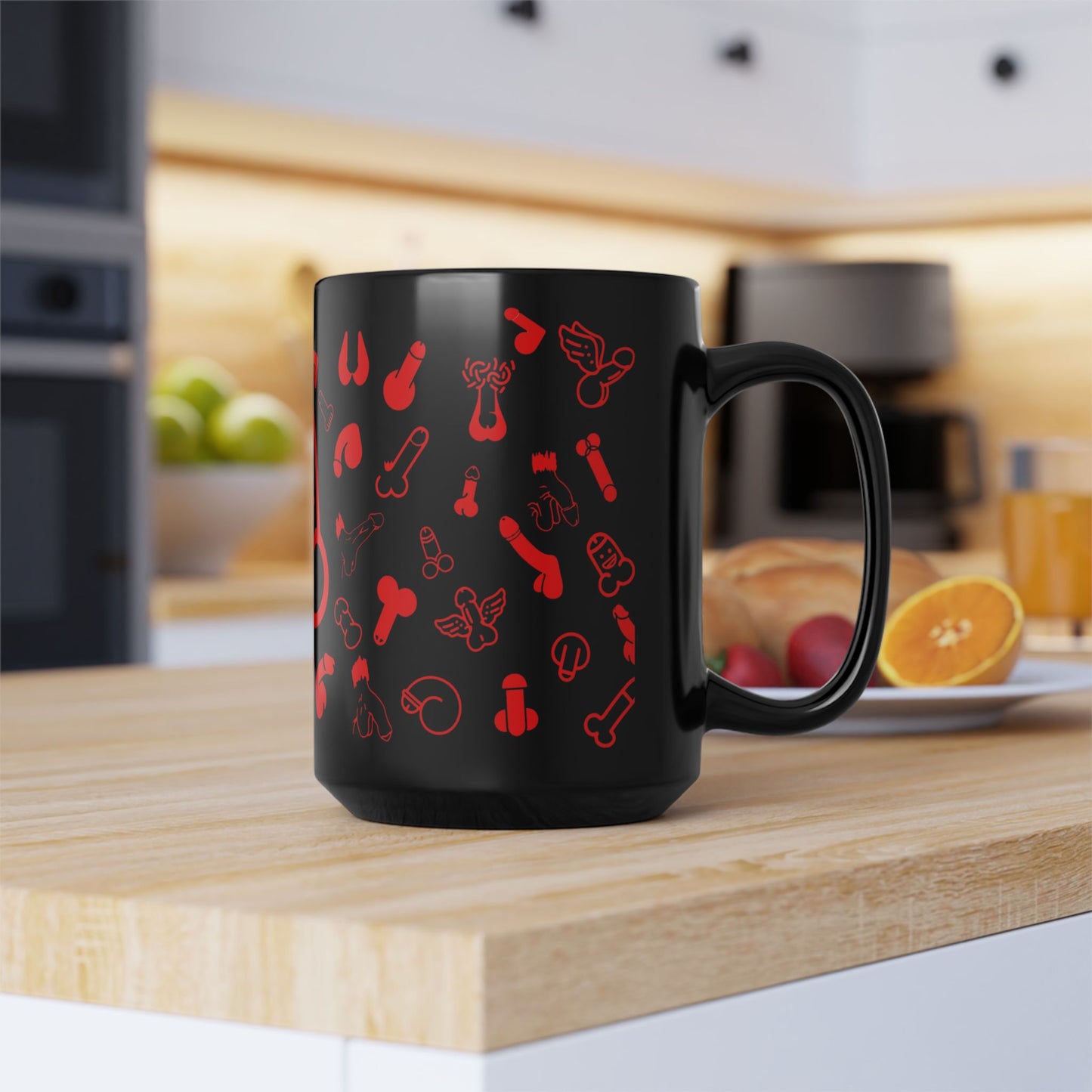 Cheeky Fun Red Willie Mug