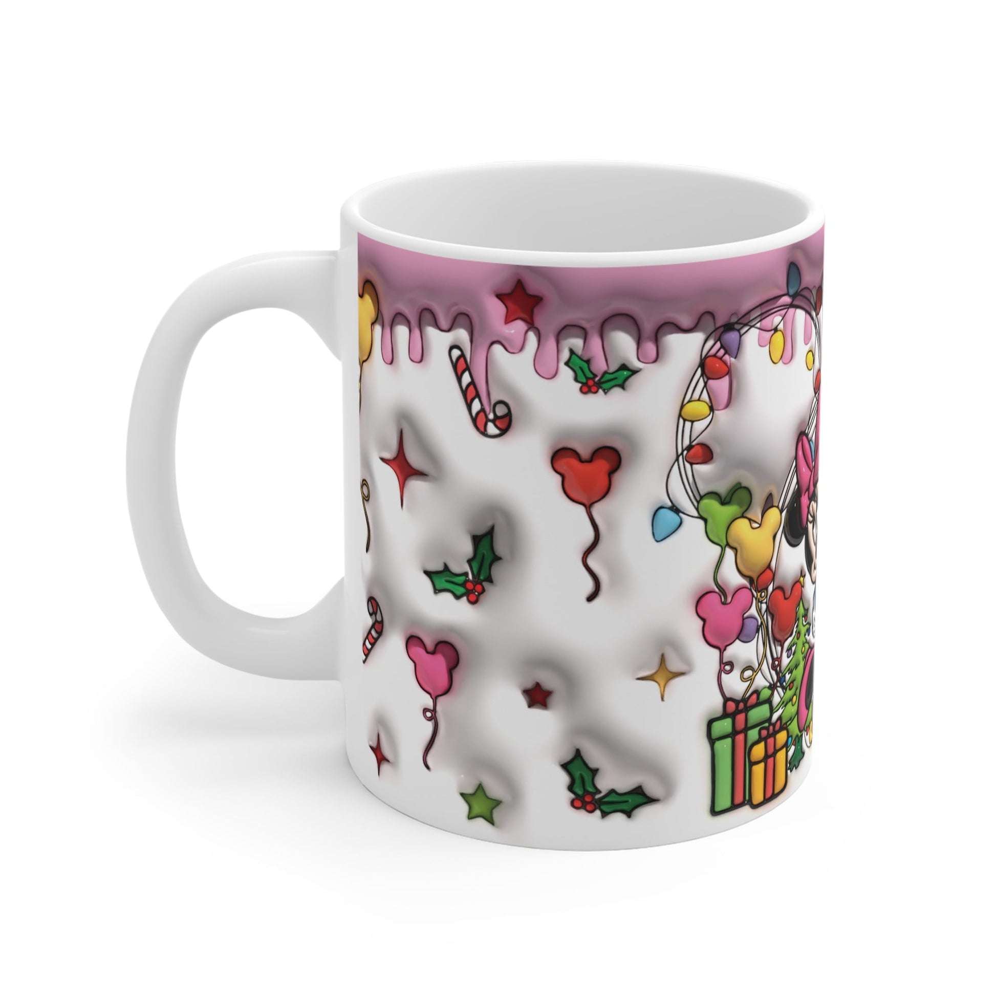 3D Inflated Disney Themed Christmas Mug - Mugarooz