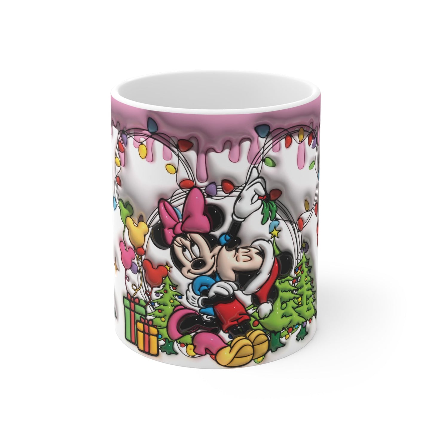 3D Inflated Disney Themed Christmas Mug - Mugarooz