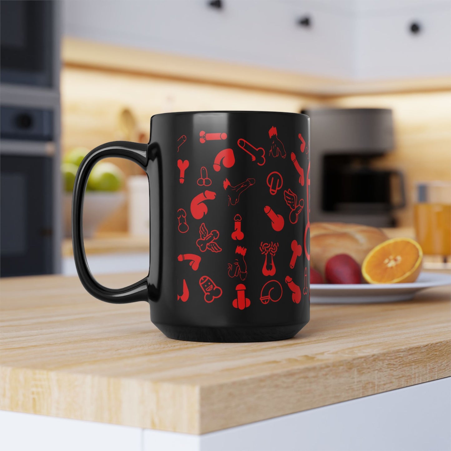 Cheeky Fun Red Willie Mug