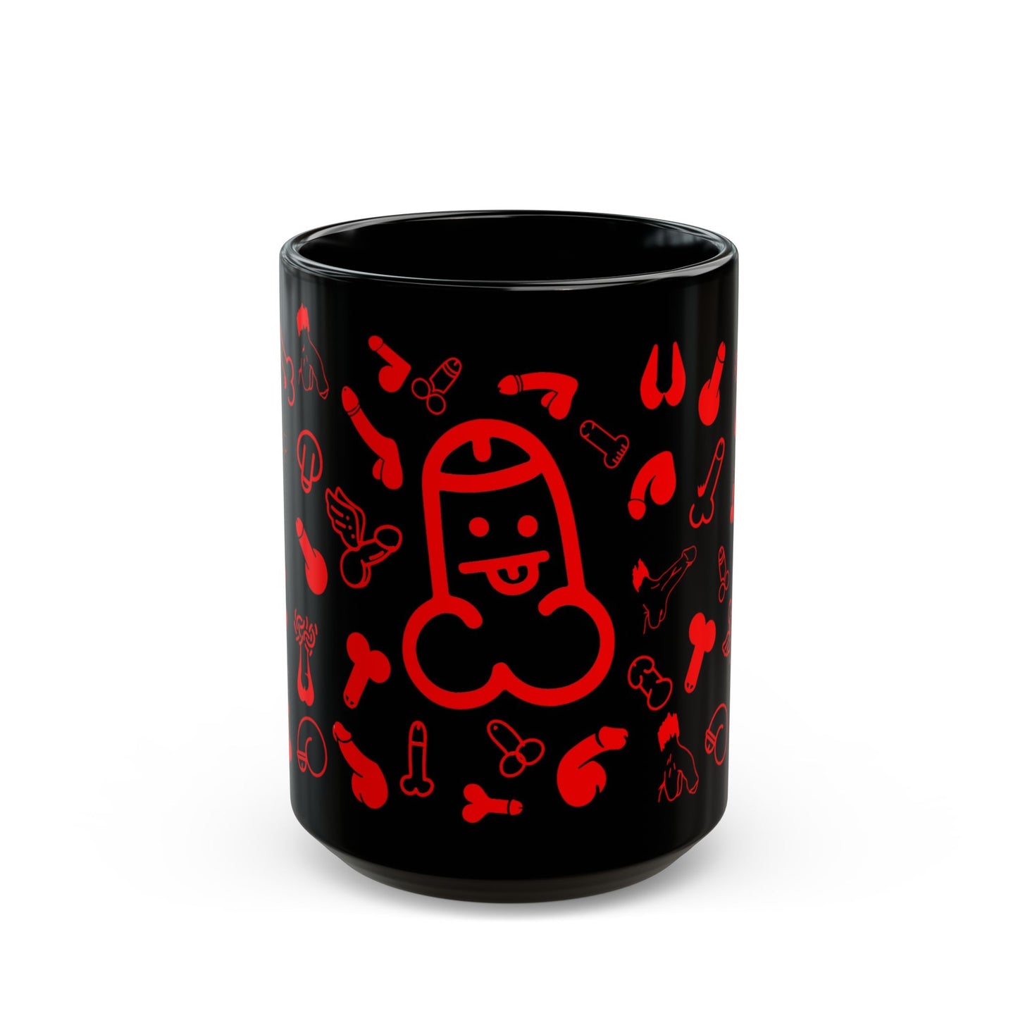 Cheeky Fun Red Willie Mug