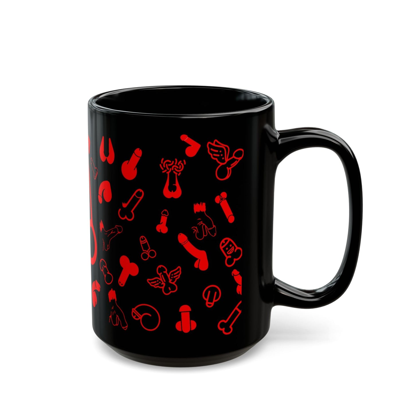 Cheeky Fun Red Willie Mug