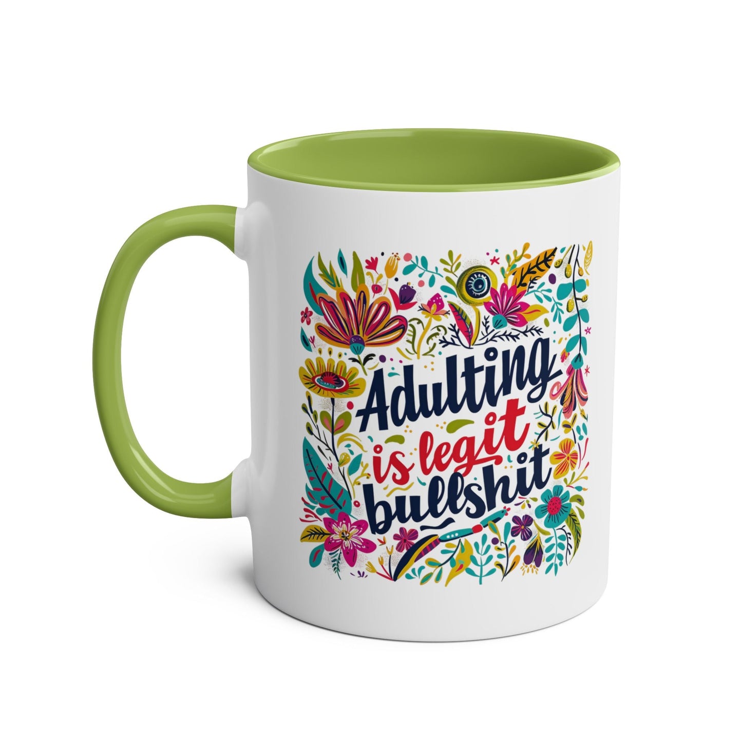 This mug really knows how to start the day! With its cheeky and fun design, it's the perfect companion for anyone who understands that "adulting" can sometimes feel Mugarooz