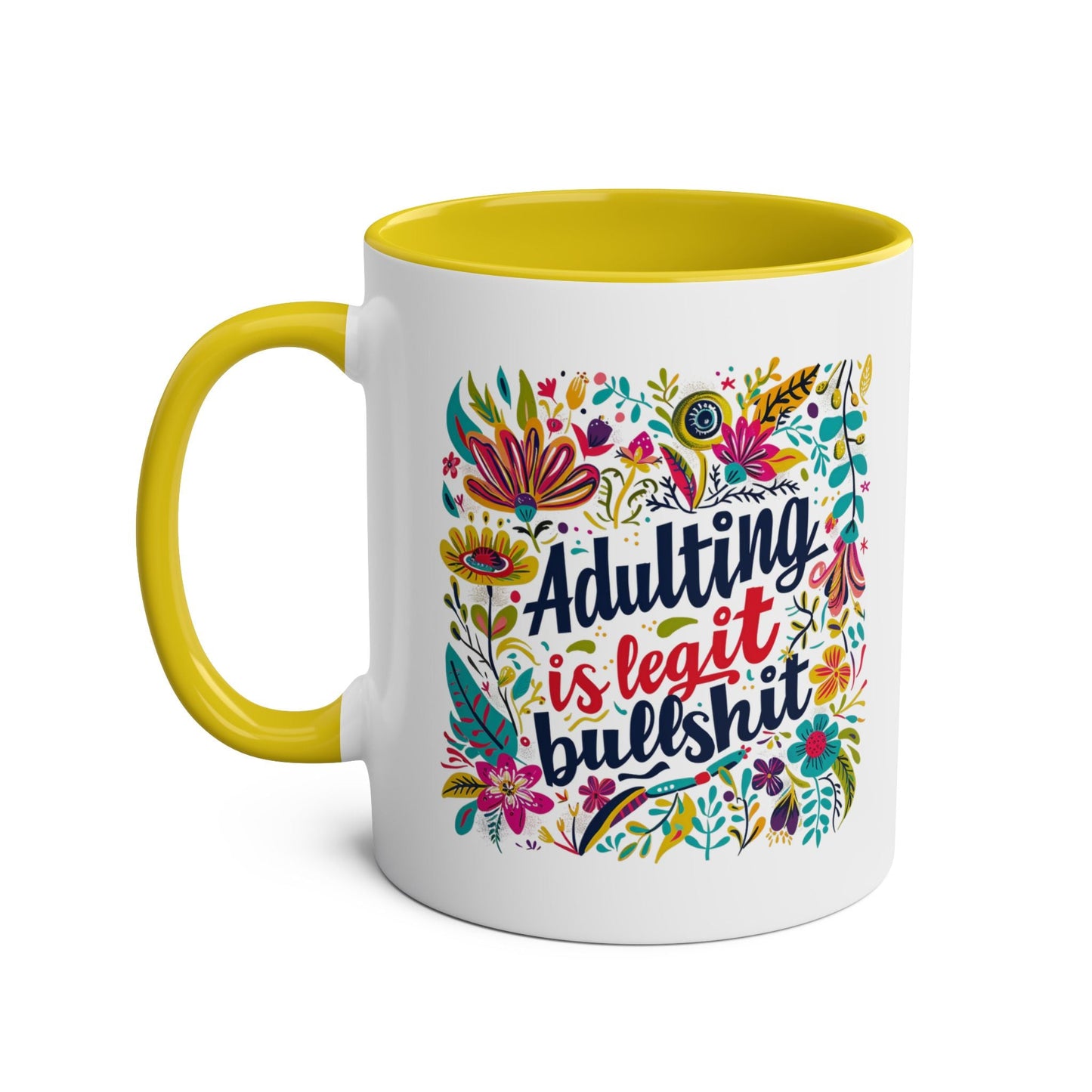 This mug really knows how to start the day! With its cheeky and fun design, it's the perfect companion for anyone who understands that "adulting" can sometimes feel Mugarooz