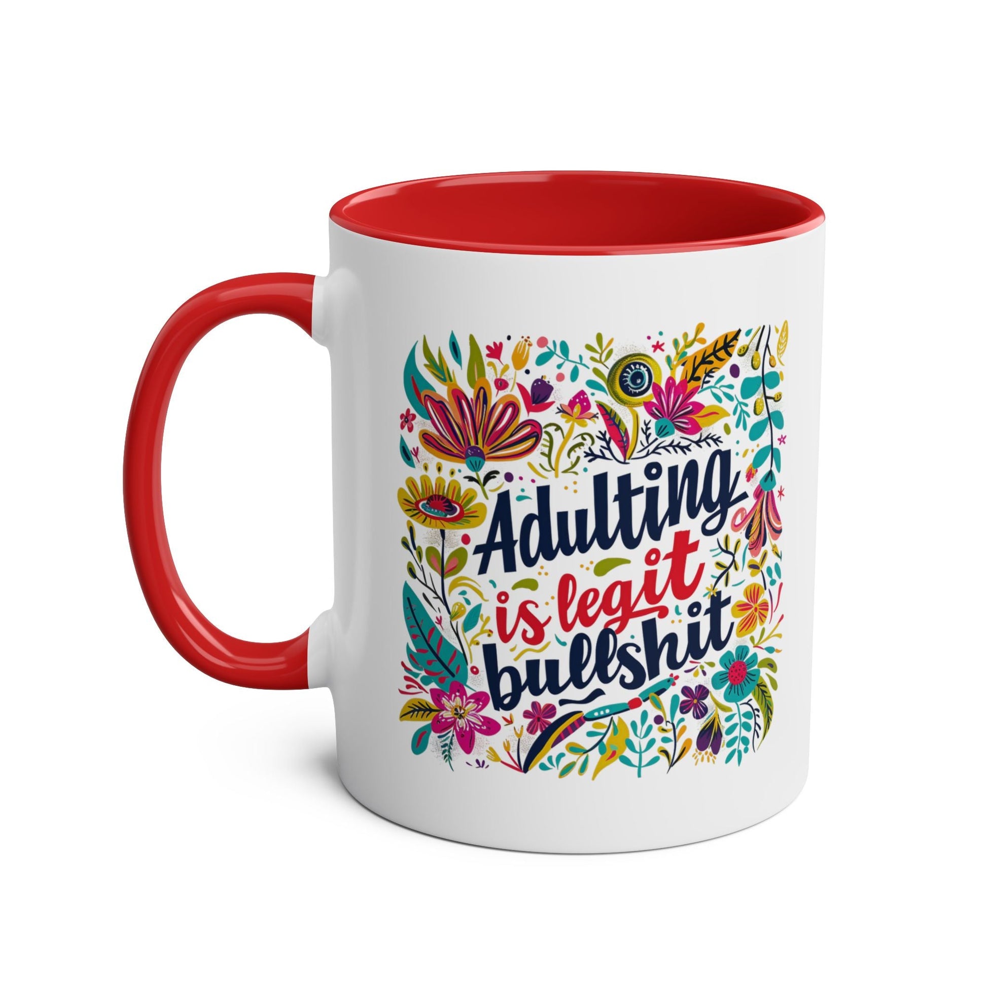 This mug really knows how to start the day! With its cheeky and fun design, it's the perfect companion for anyone who understands that "adulting" can sometimes feel Mugarooz