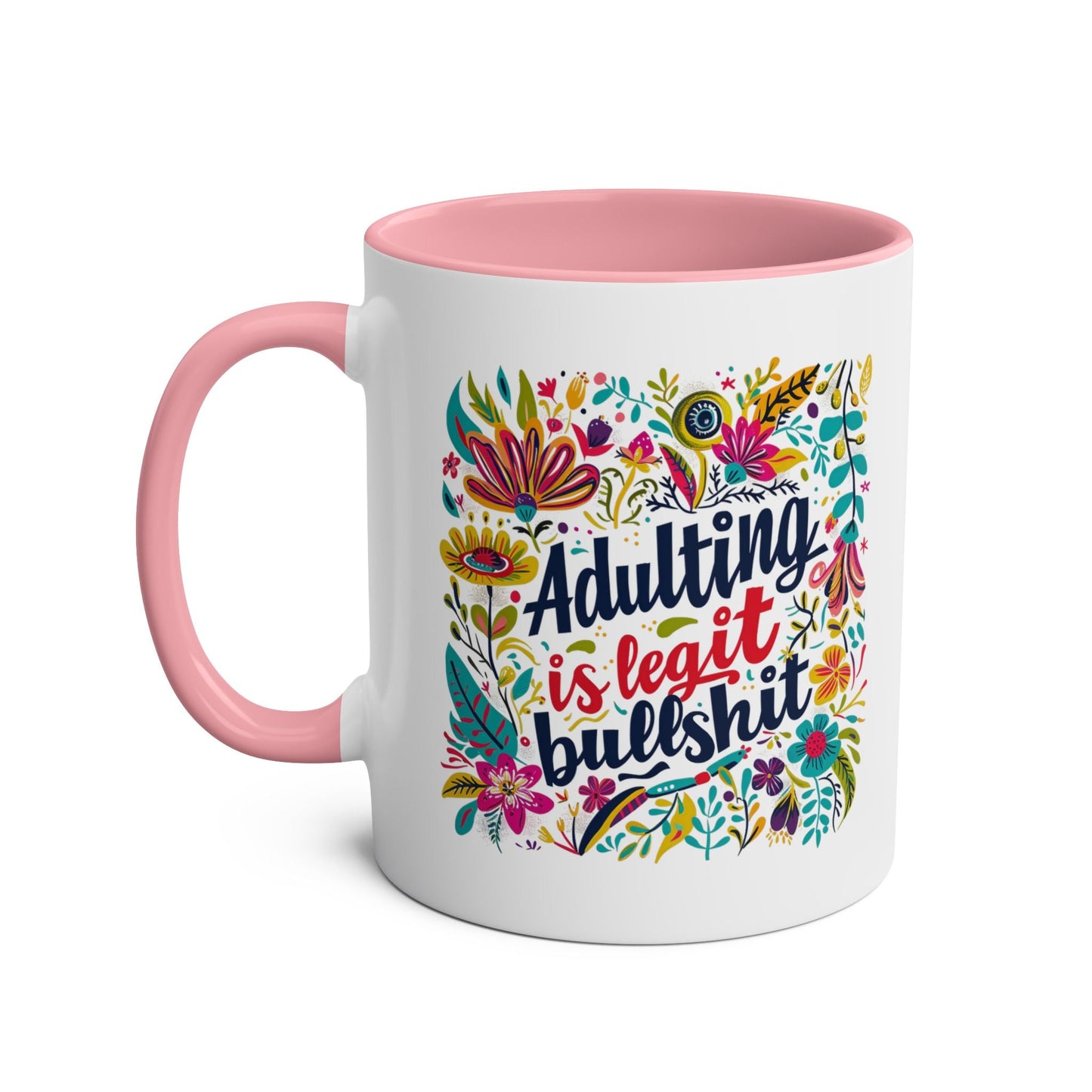 This mug really knows how to start the day! With its cheeky and fun design, it's the perfect companion for anyone who understands that "adulting" can sometimes feel Mugarooz