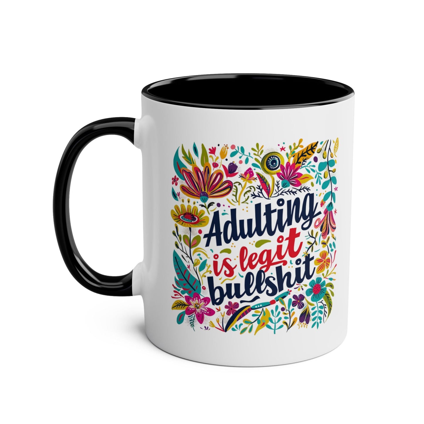 This mug really knows how to start the day! With its cheeky and fun design, it's the perfect companion for anyone who understands that "adulting" can sometimes feel Mugarooz