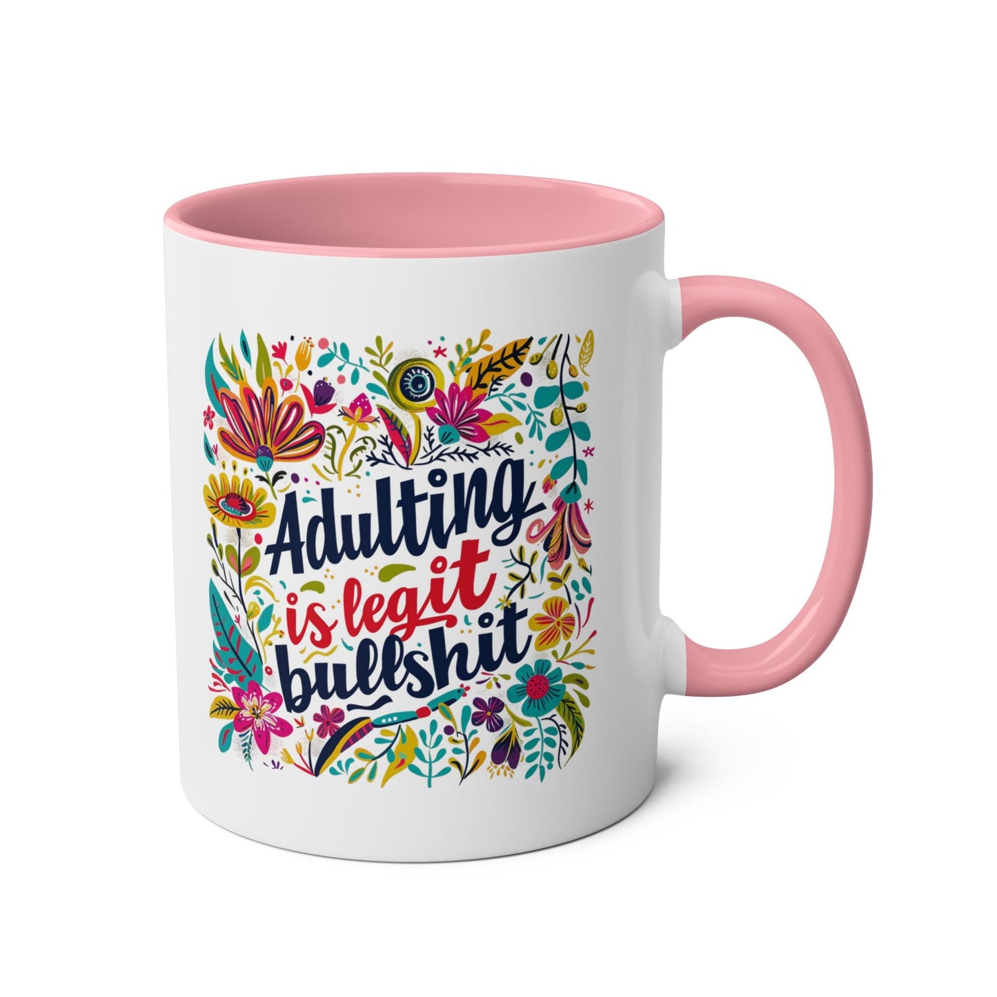 This mug really knows how to start the day! With its cheeky and fun design, it's the perfect companion for anyone who understands that "adulting" can sometimes feel Mugarooz