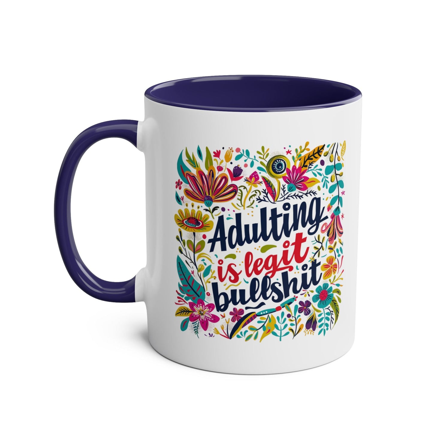 This mug really knows how to start the day! With its cheeky and fun design, it's the perfect companion for anyone who understands that "adulting" can sometimes feel Mugarooz