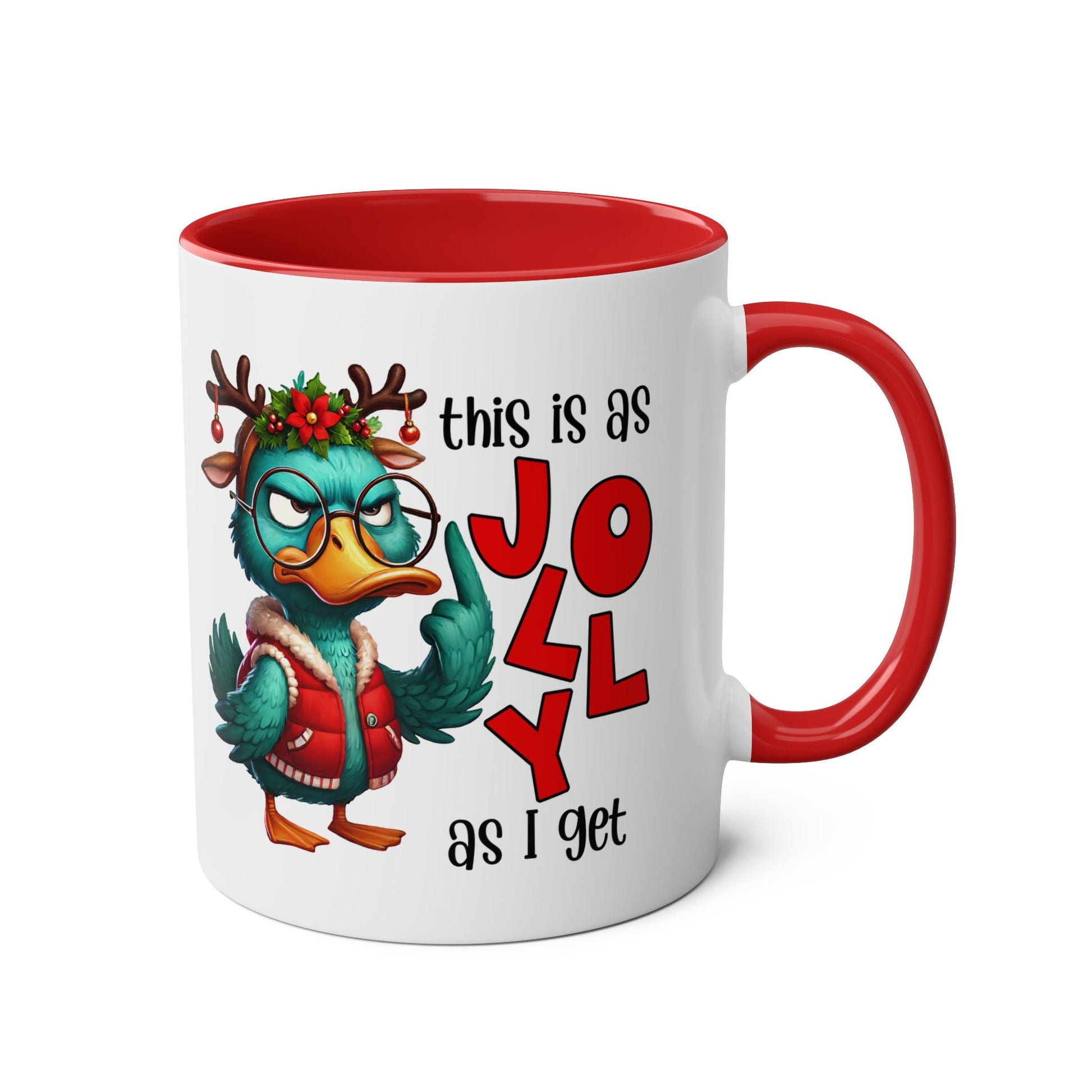 As Jolly As I Get - Fun Christmas Mug - Mugarooz