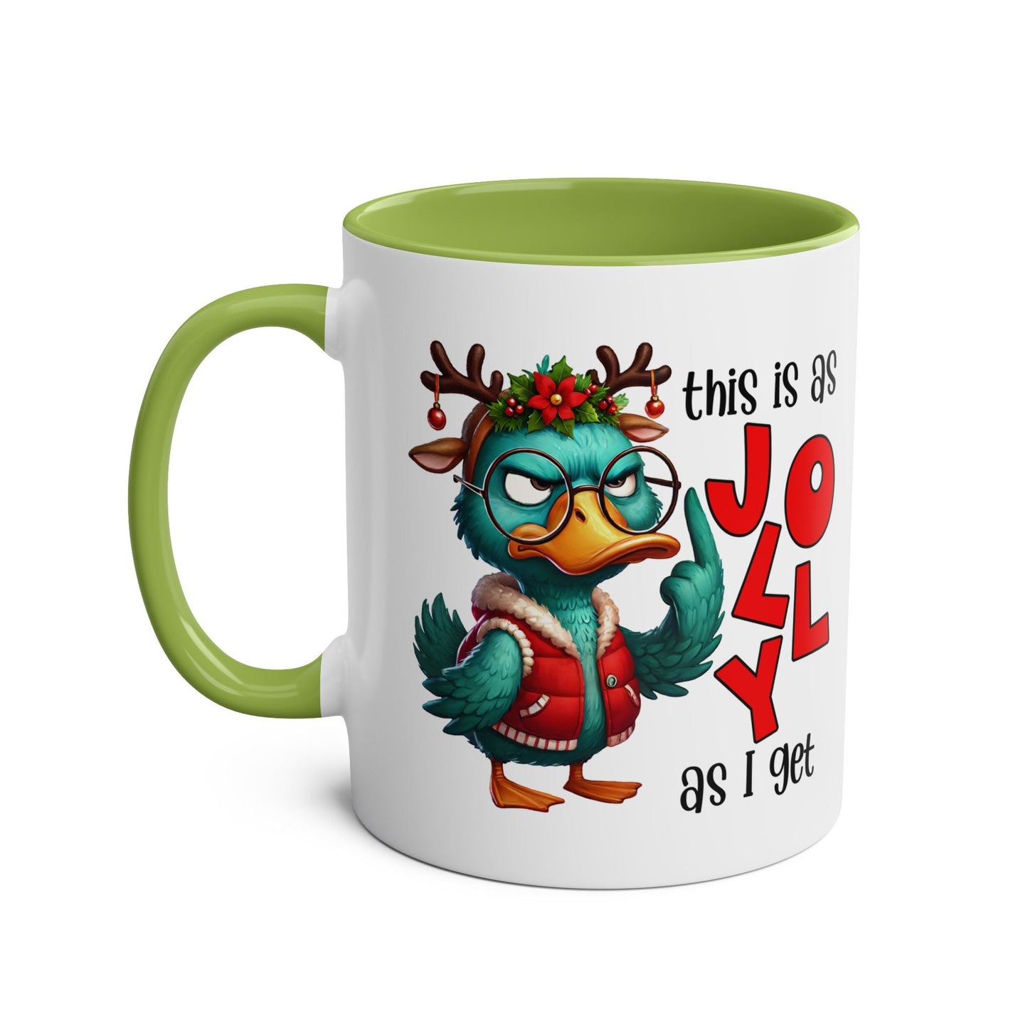 As Jolly As I Get - Fun Christmas Mug - Mugarooz