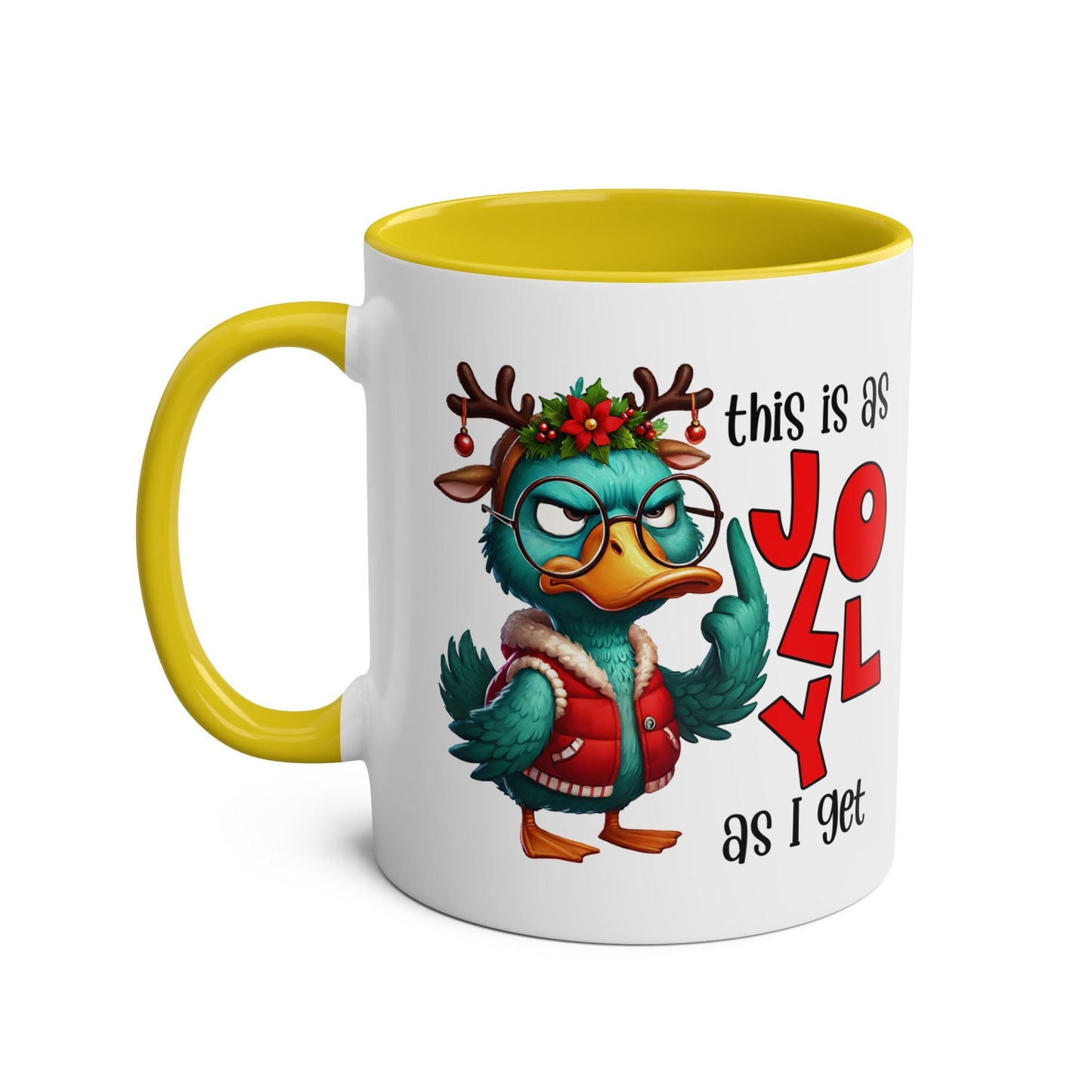 As Jolly As I Get - Fun Christmas Mug - Mugarooz