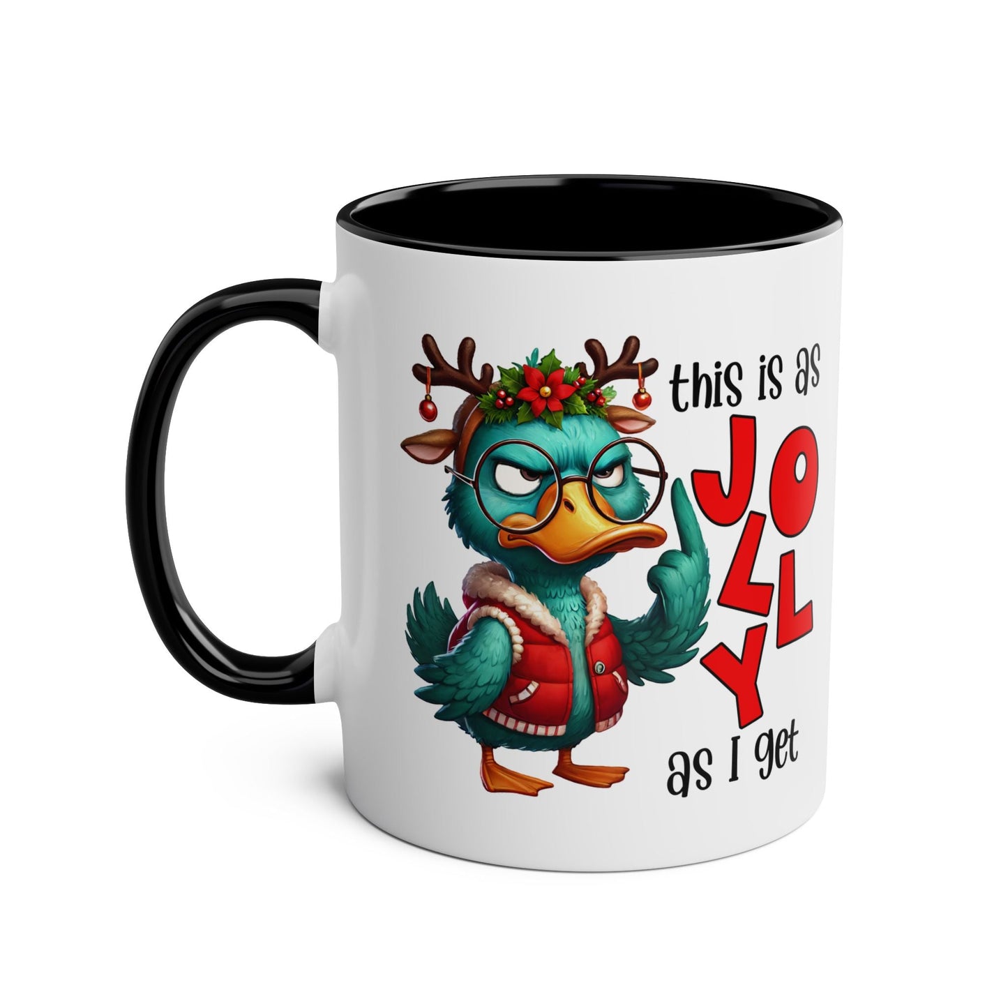 As Jolly As I Get - Fun Christmas Mug - Mugarooz