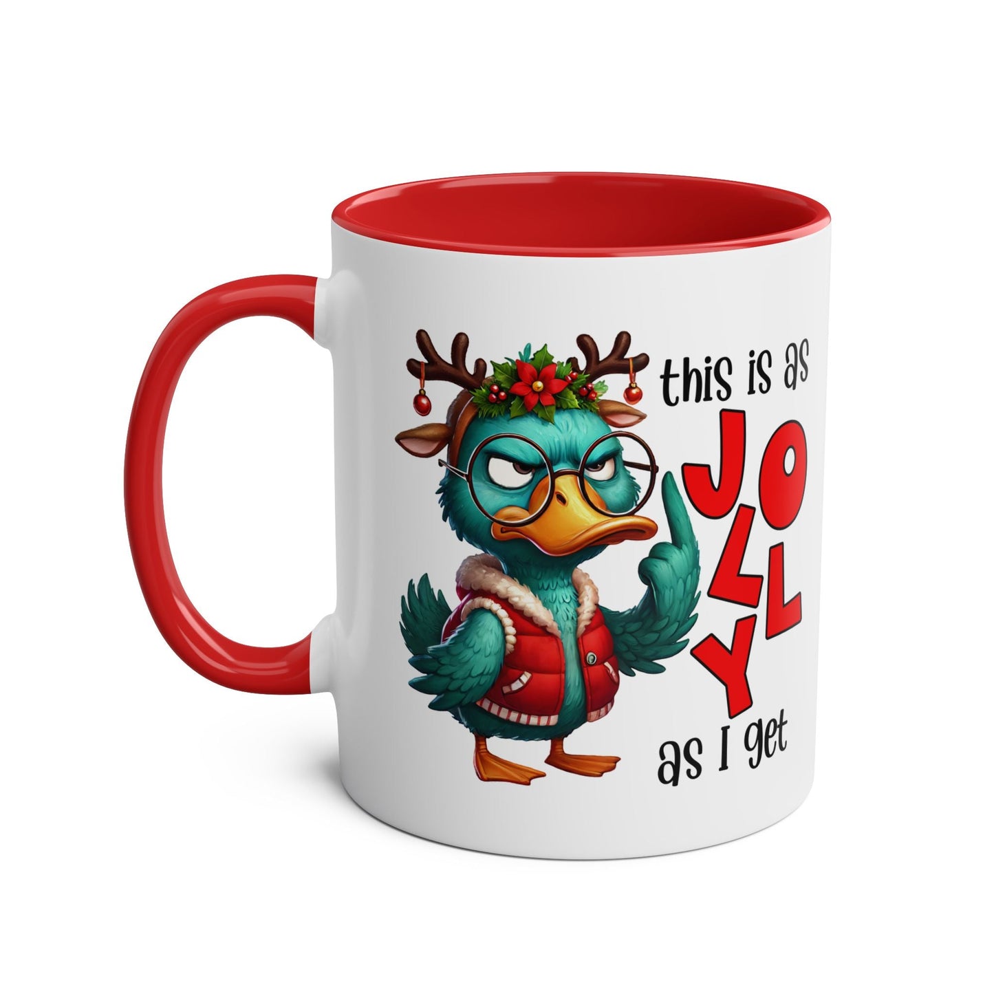 As Jolly As I Get - Fun Christmas Mug - Mugarooz