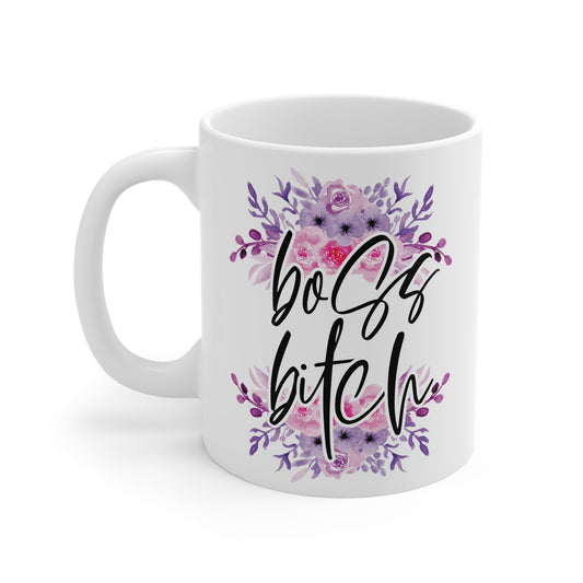 Boss Bitch Ceramic Mug - Mugarooz