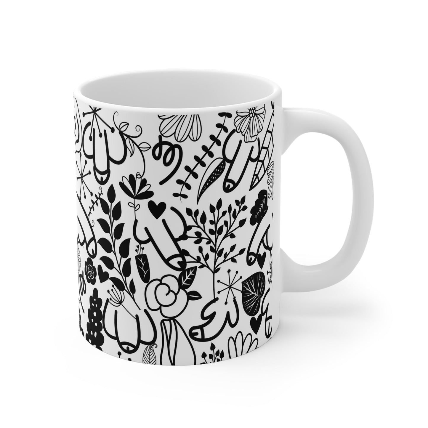 Cheeky Flower Willy Mug - Mugarooz