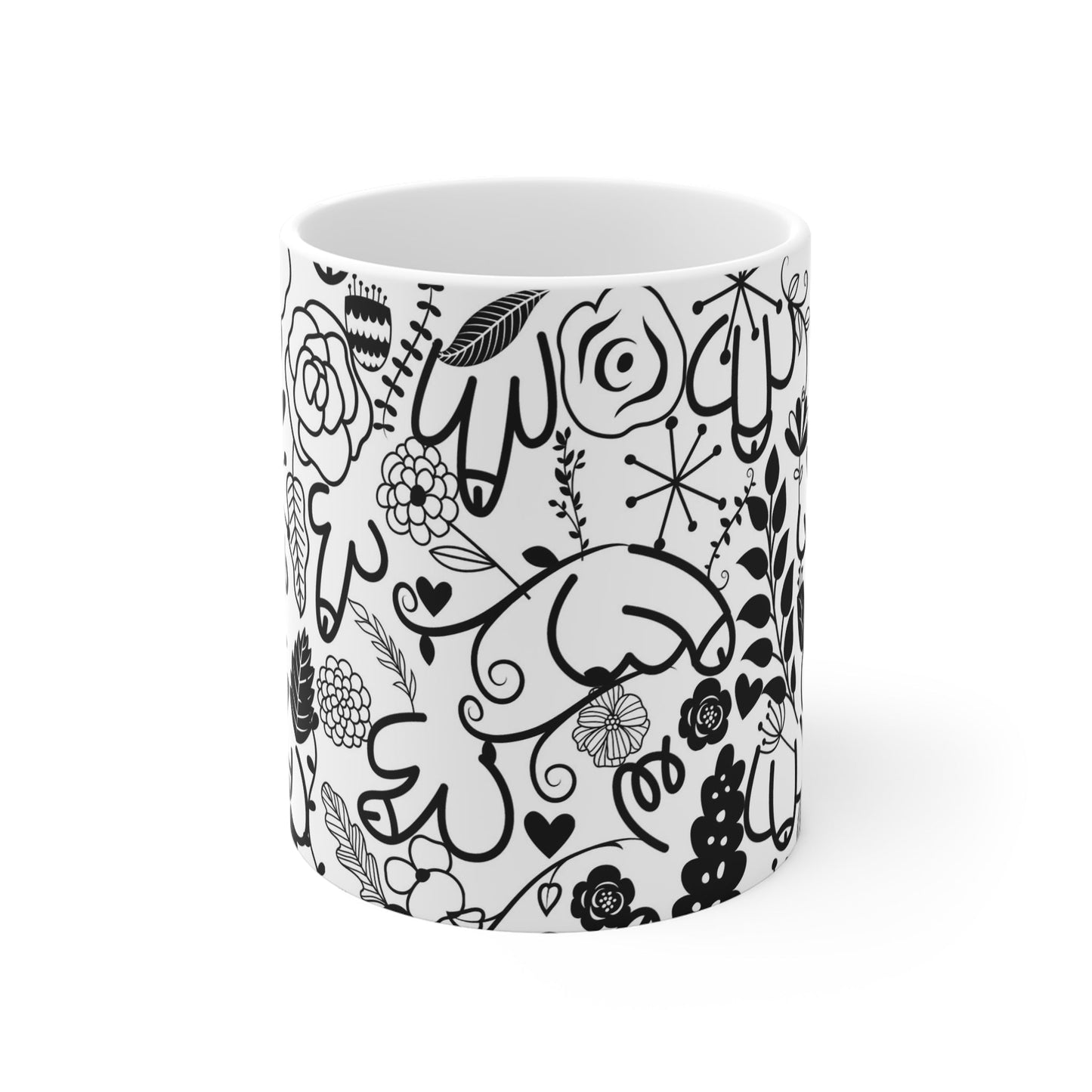 Cheeky Flower Willy Mug - Mugarooz