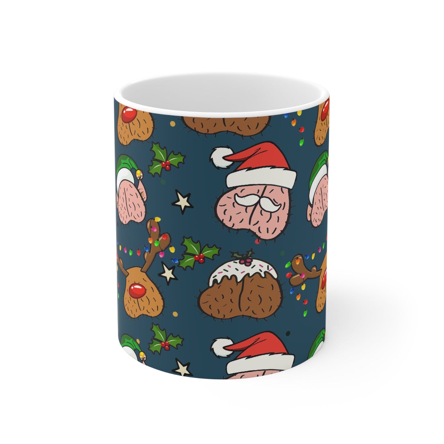 Cheeky Fun Christmas Mug - Mugarooz