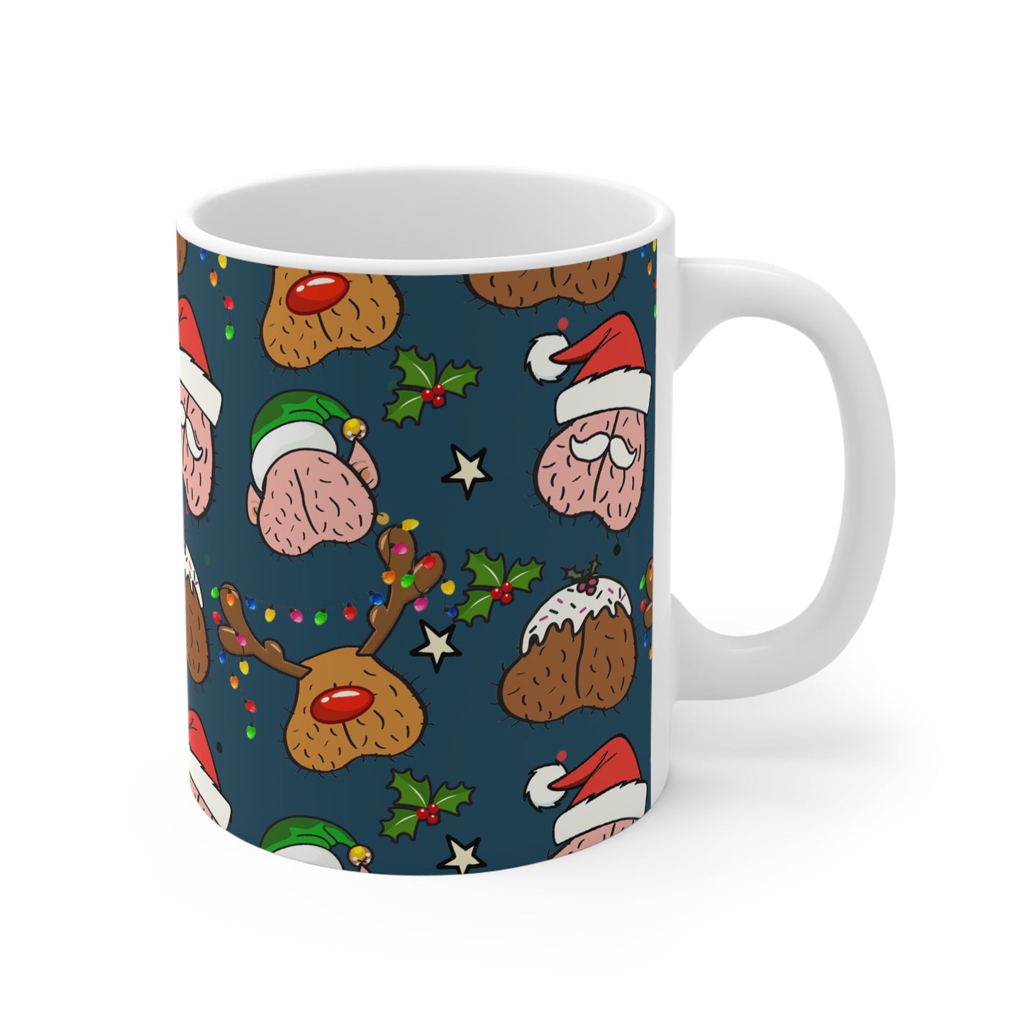 Cheeky Fun Christmas Mug - Mugarooz