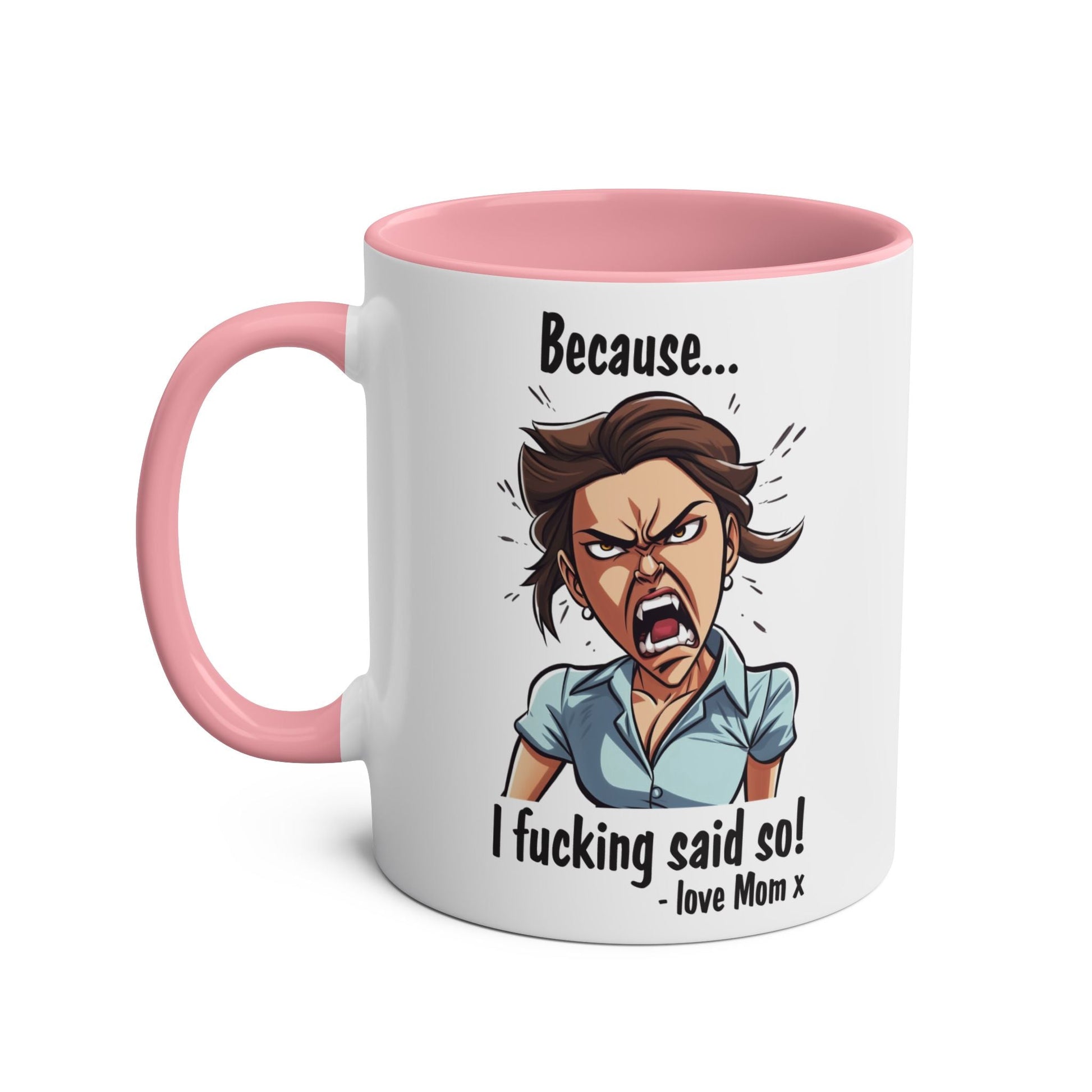 Cheeky Rude Ceramic Two Tone Mug - Mugarooz