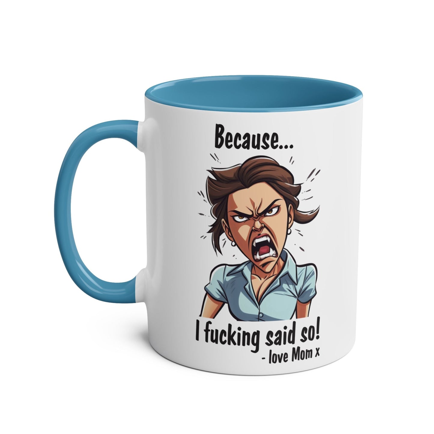 Cheeky Rude Ceramic Two Tone Mug - Mugarooz