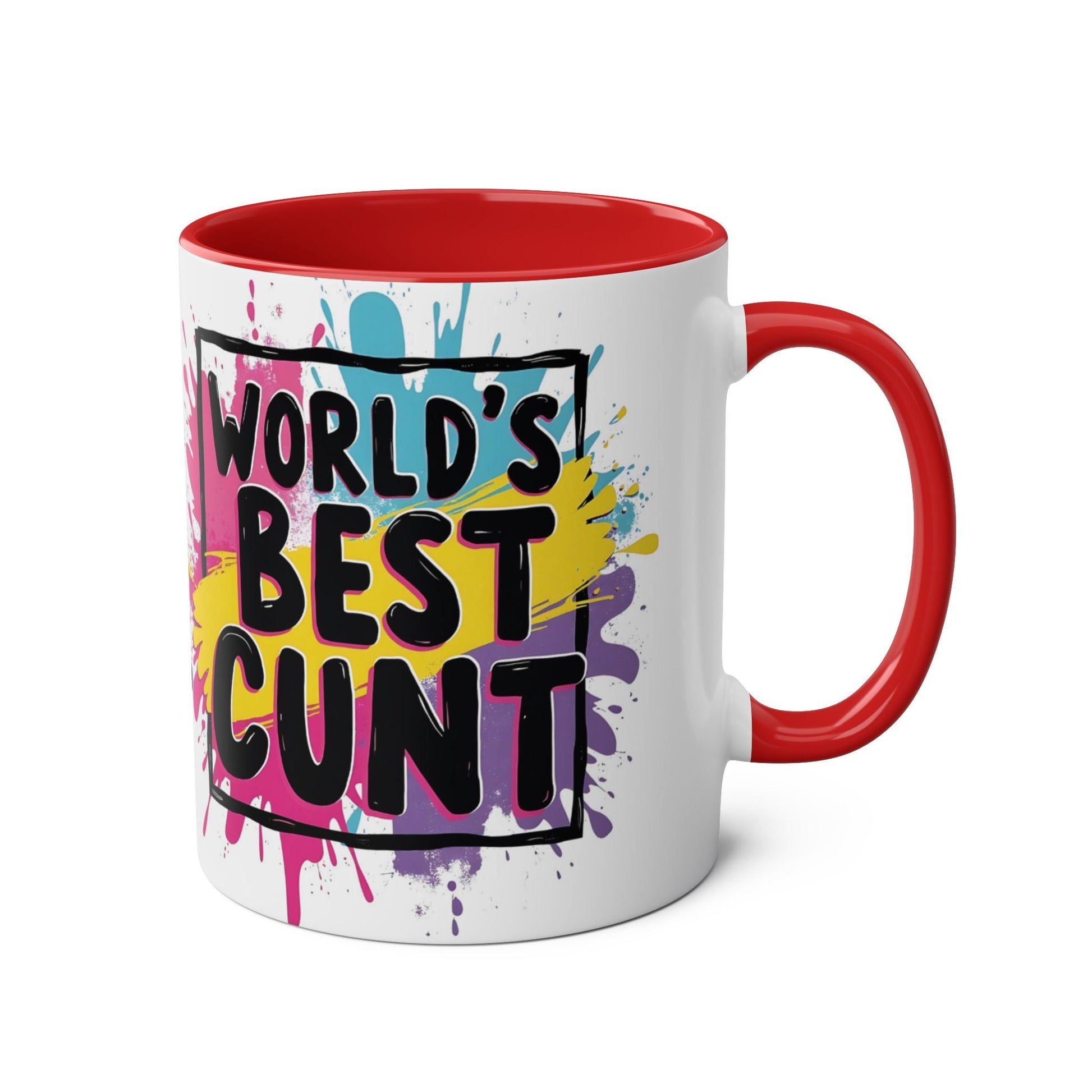 Cheeky Rude Ceramic Two Tone Mug - Mugarooz