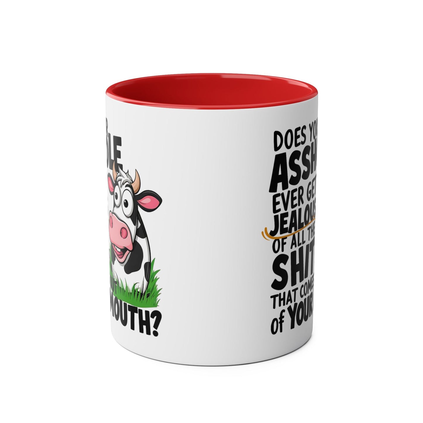 Cheeky Rude Ceramic Two Tone Mug - Mugarooz