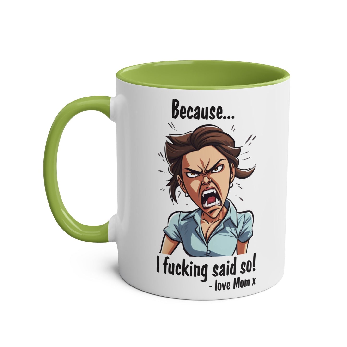 Cheeky Rude Ceramic Two Tone Mug - Mugarooz