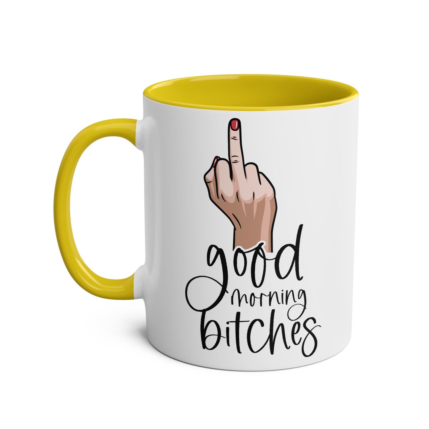 Cheeky Rude Ceramic Two Tone Mug - Mugarooz