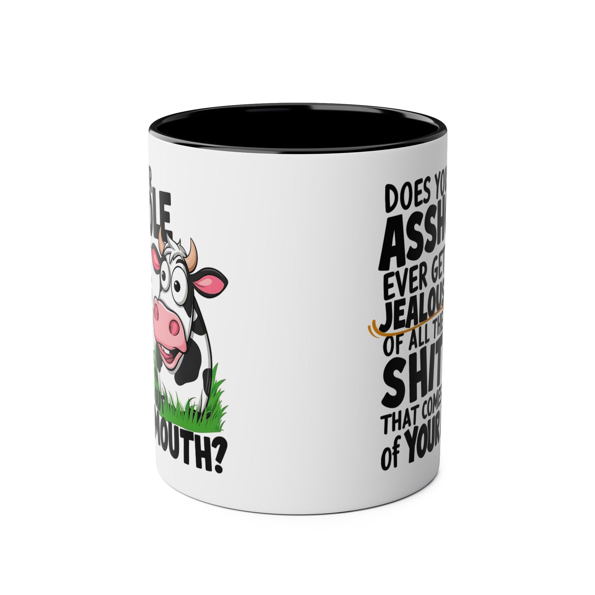 Cheeky Rude Ceramic Two Tone Mug - Mugarooz