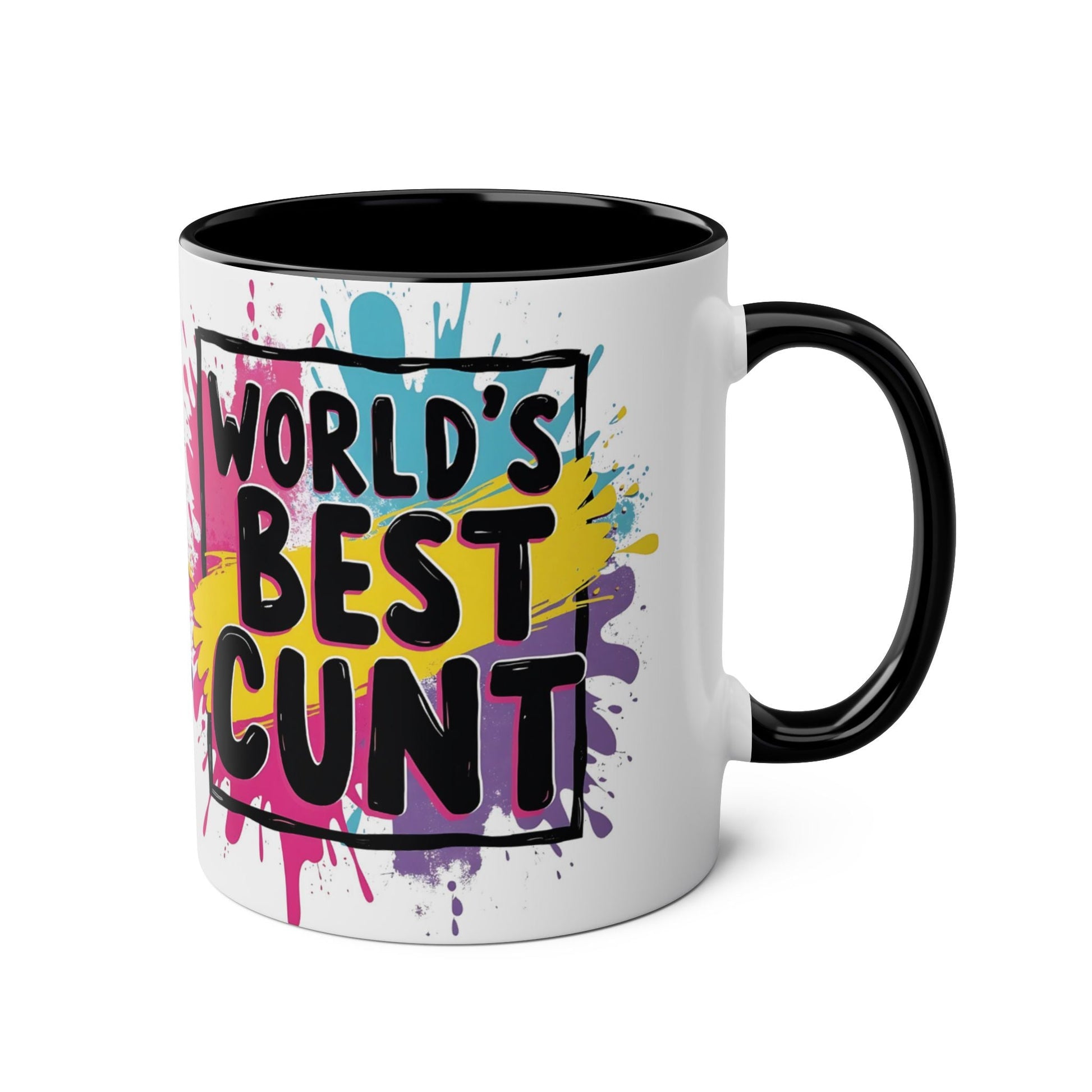 Cheeky Rude Ceramic Two Tone Mug - Mugarooz