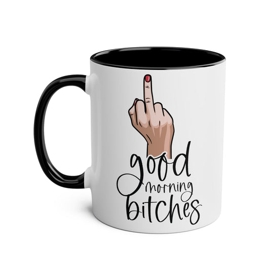 Cheeky Rude Ceramic Two Tone Mug - Mugarooz