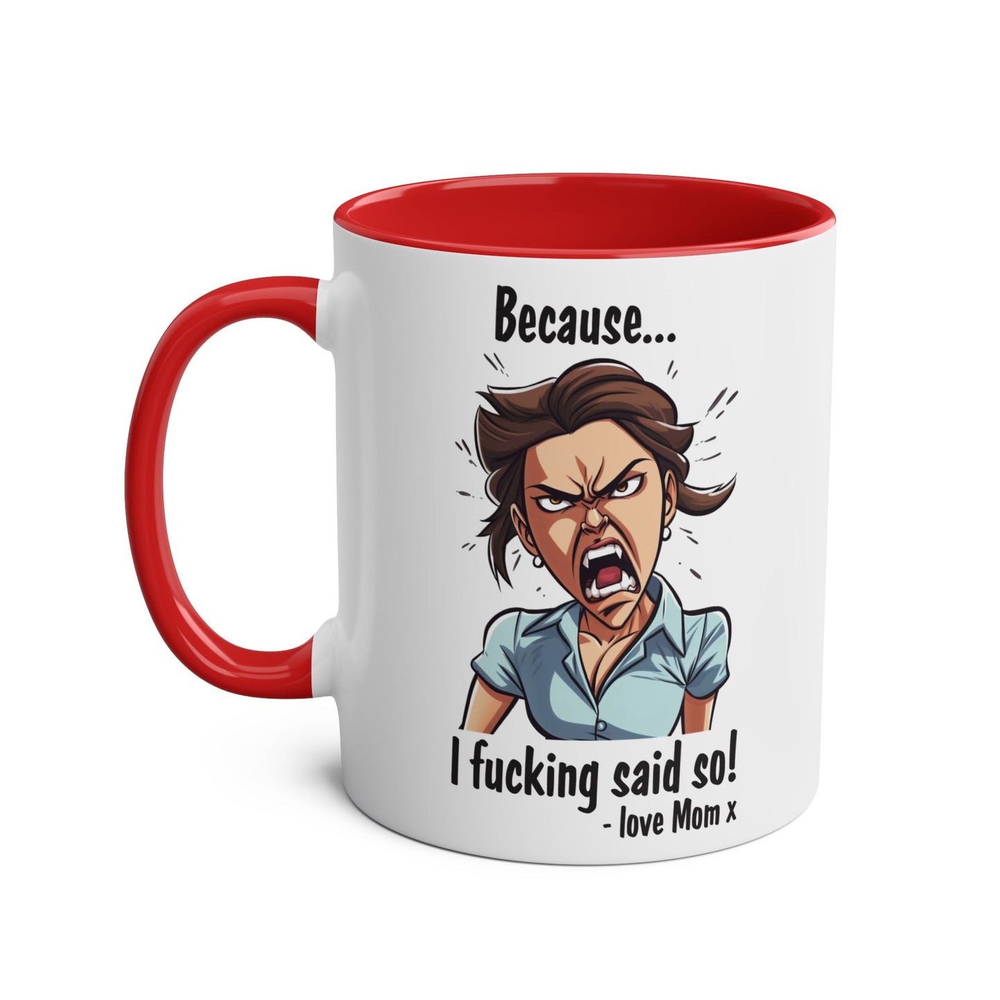 Cheeky Rude Ceramic Two Tone Mug - Mugarooz