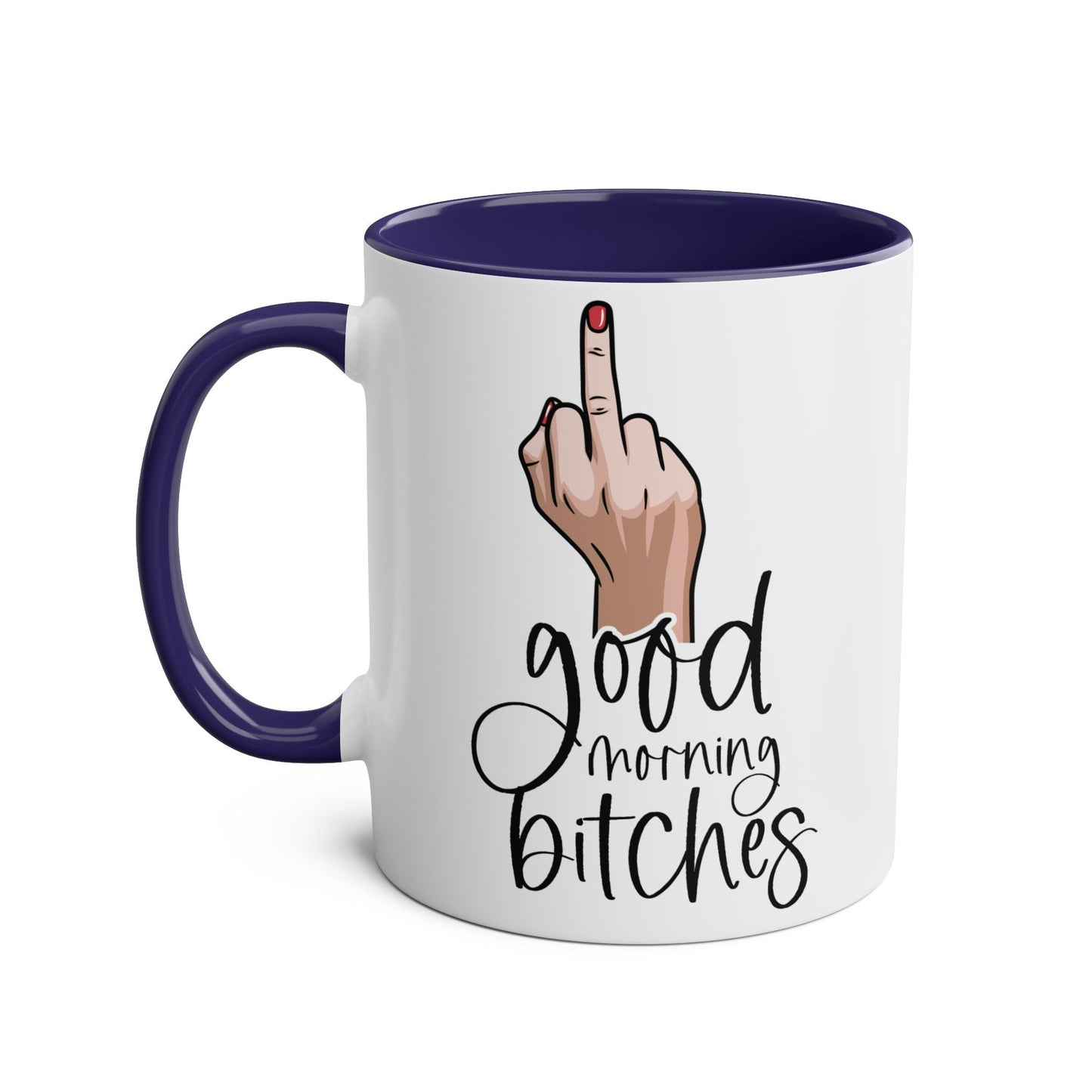 Cheeky Rude Ceramic Two Tone Mug - Mugarooz