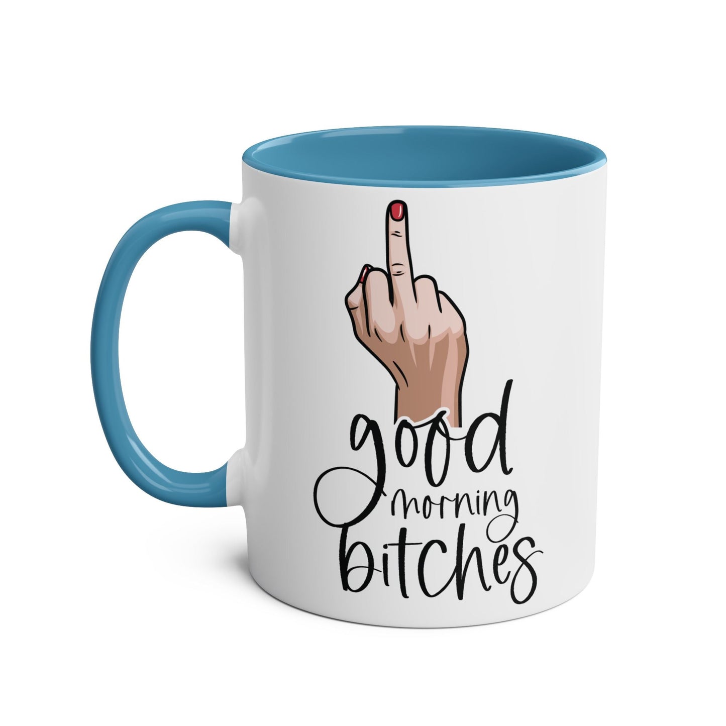 Cheeky Rude Ceramic Two Tone Mug - Mugarooz