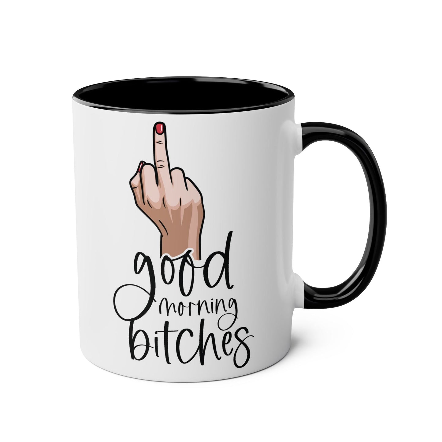 Cheeky Rude Ceramic Two Tone Mug - Mugarooz