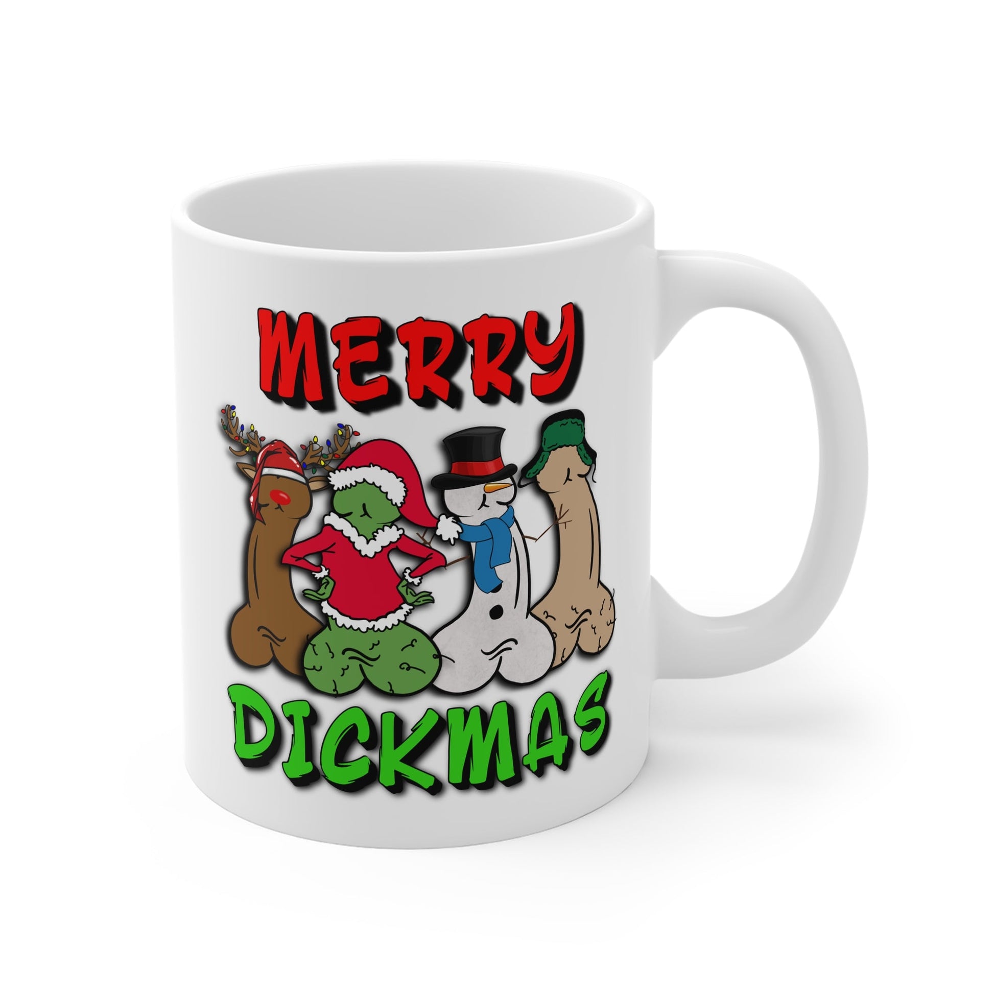 Cheeky Rude Christmas Mug - Mugarooz