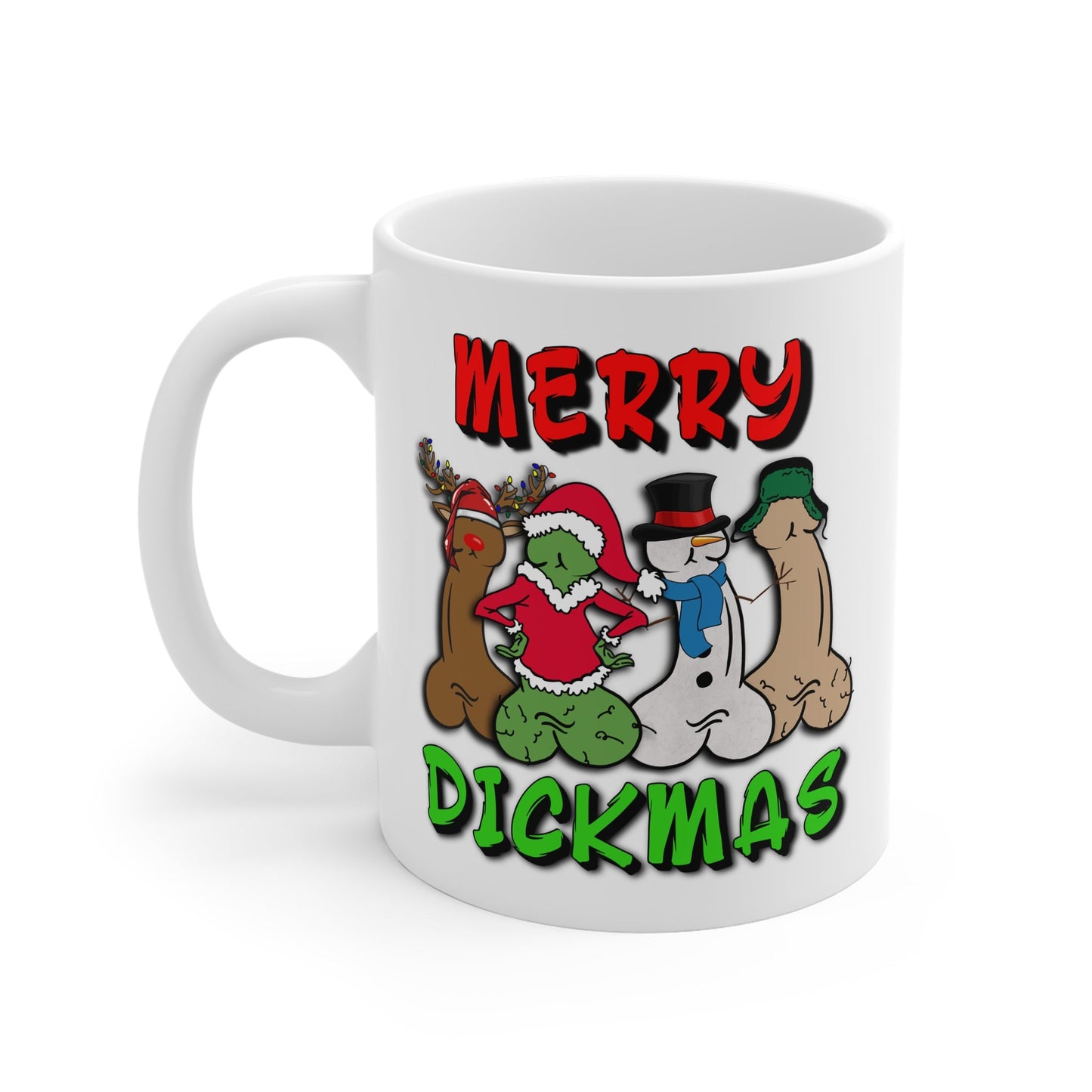 Cheeky Rude Christmas Mug - Mugarooz