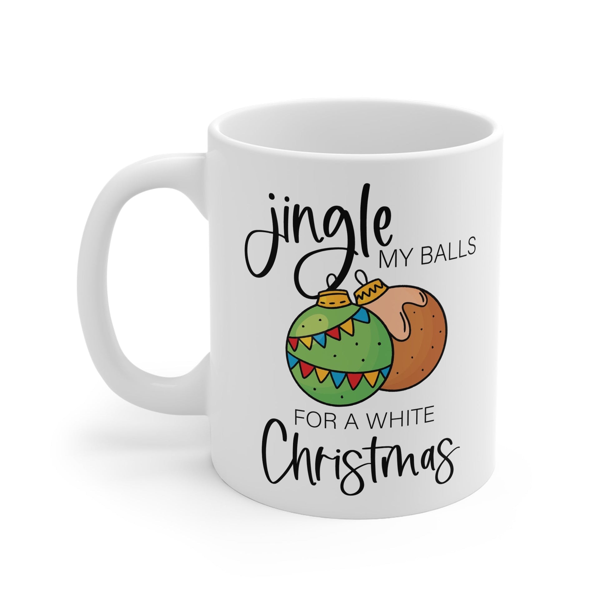 Cheeky Rude Christmas Mug - Mugarooz