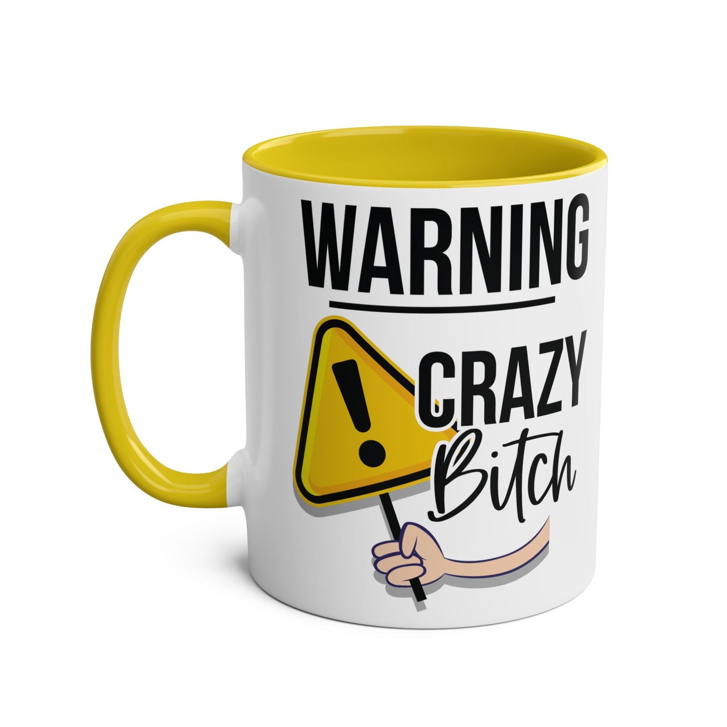 Cheeky Rude Crazy Bitch Mug - Mugarooz