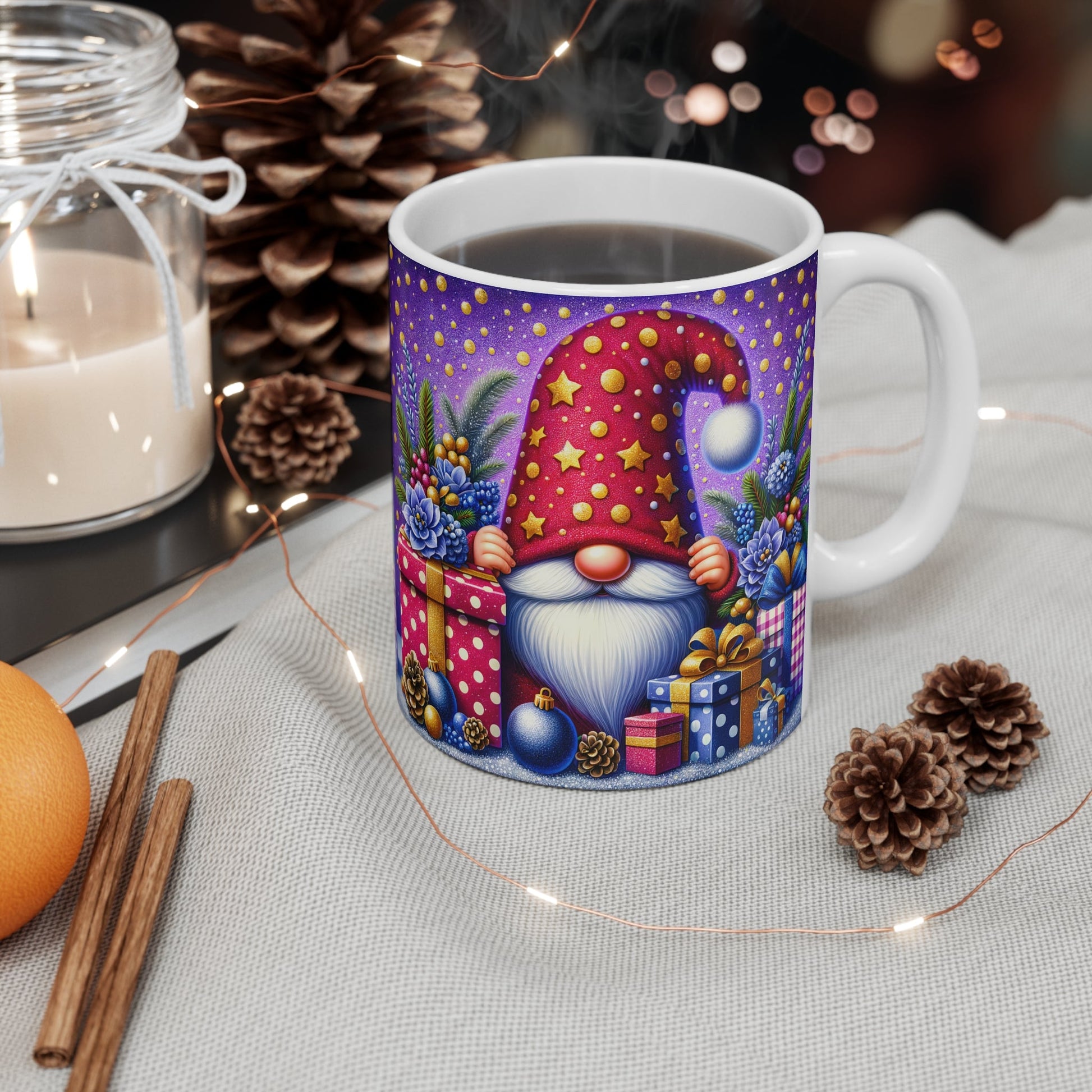 Christmas Gnome Mug - Mugarooz