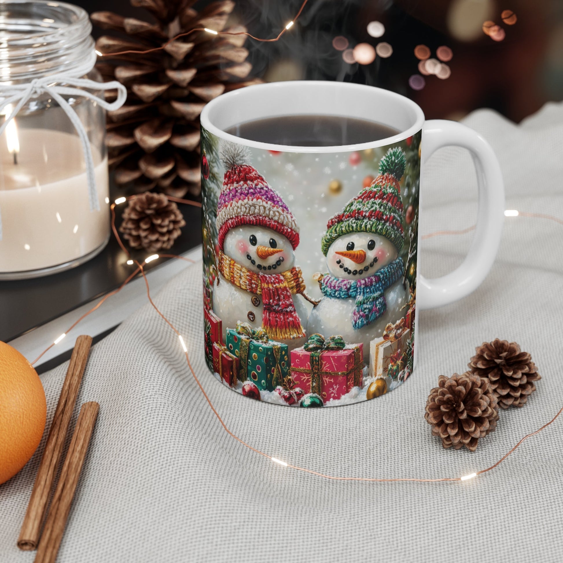 Cute Snowman Christmas Mug - Mugarooz