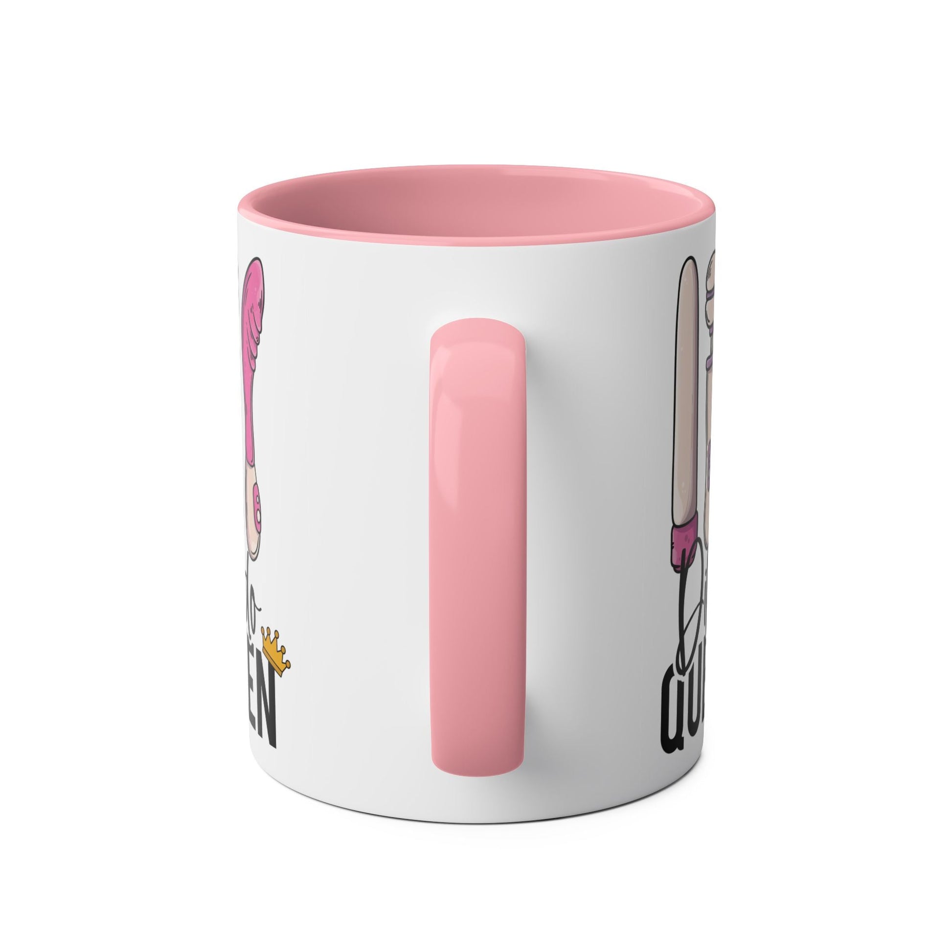 Start your day off with a laugh (and maybe a wink) with our Dildo Queen Novelty Coffee Mug. This cheeky and funny mug is perfect for coffee or tea lovers who don't tMugarooz