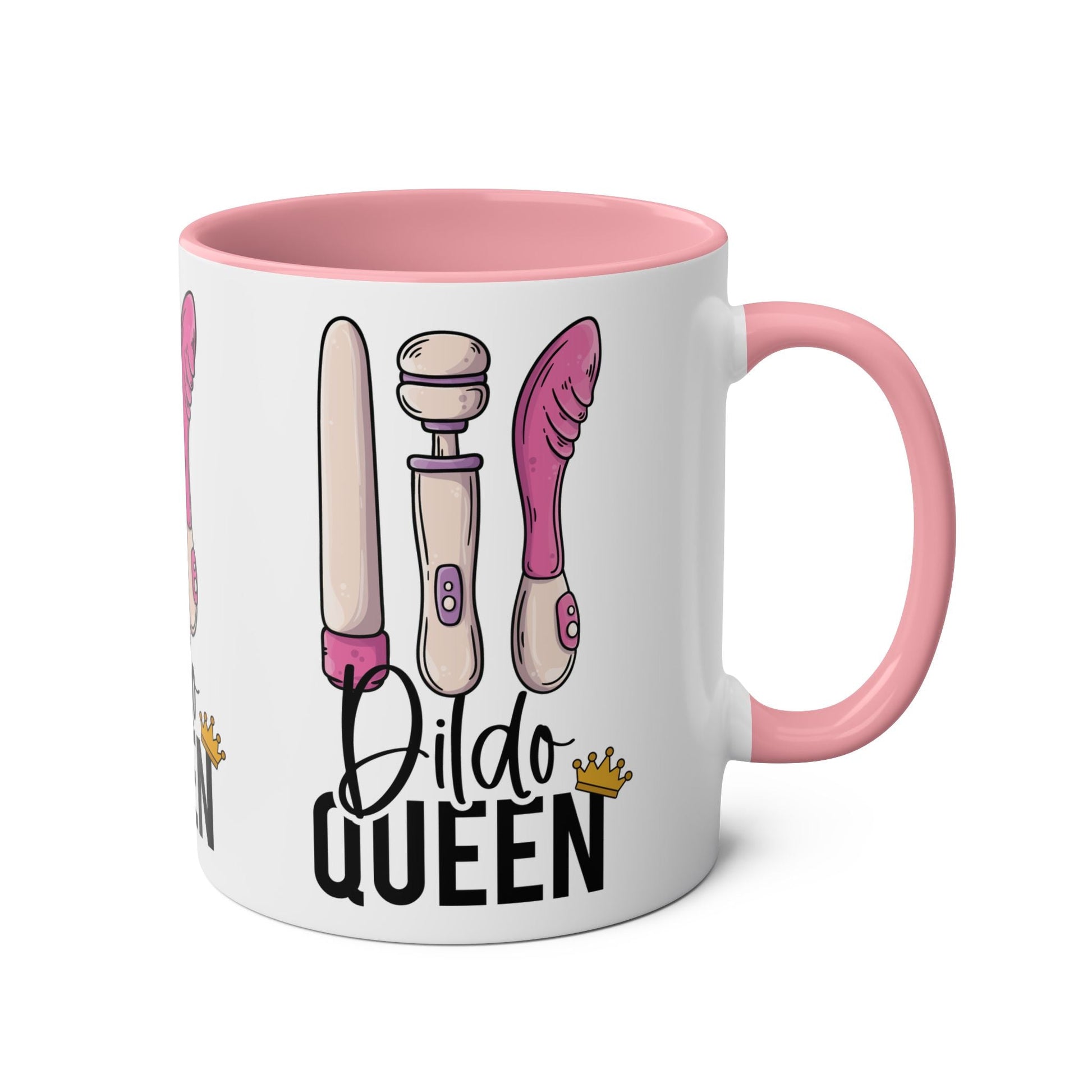 Start your day off with a laugh (and maybe a wink) with our Dildo Queen Novelty Coffee Mug. This cheeky and funny mug is perfect for coffee or tea lovers who don't tMugarooz