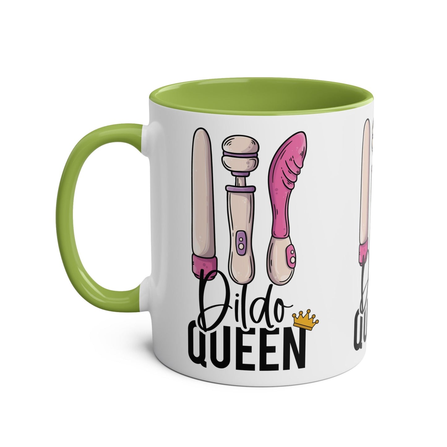 Start your day off with a laugh (and maybe a wink) with our Dildo Queen Novelty Coffee Mug. This cheeky and funny mug is perfect for coffee or tea lovers who don't tMugarooz