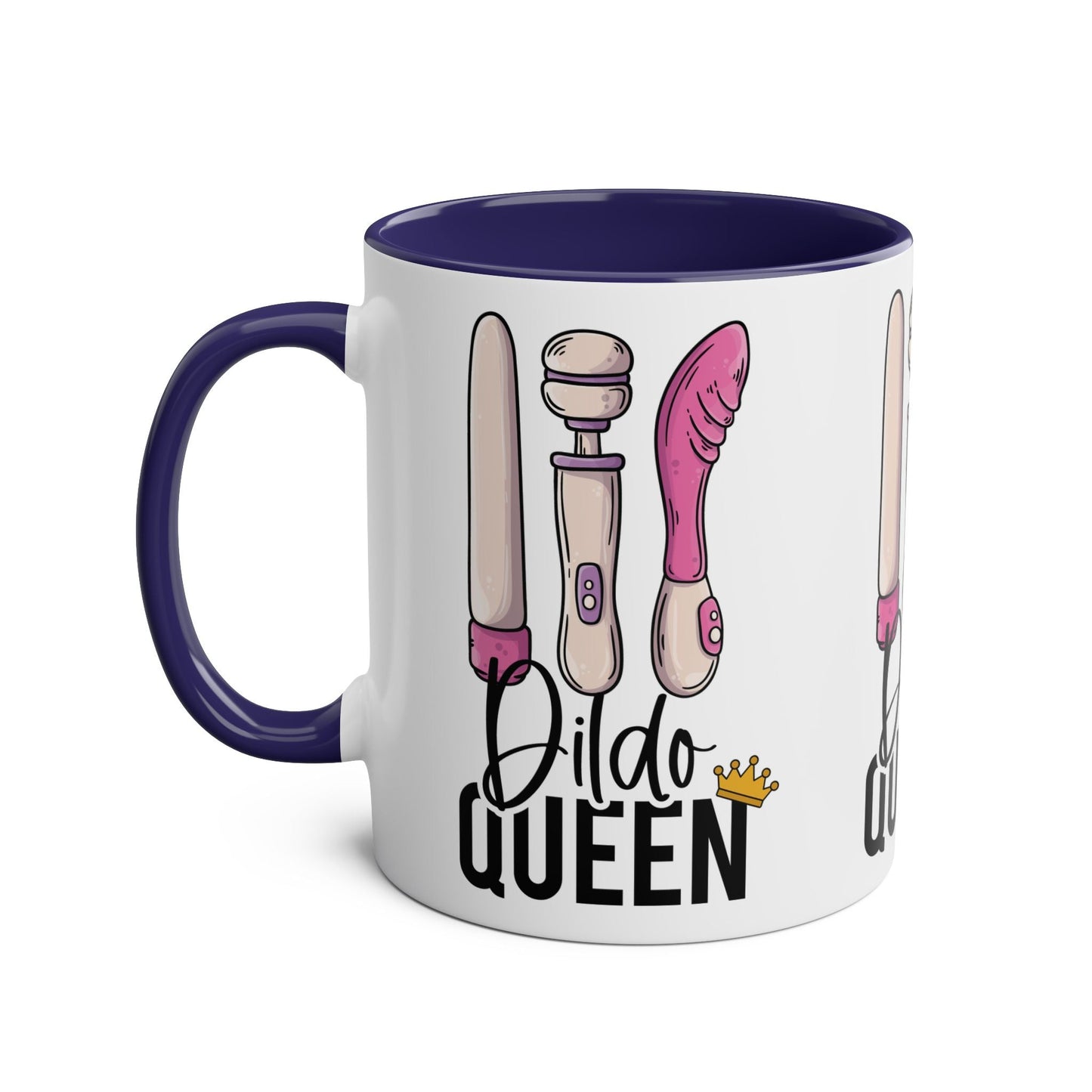 Start your day off with a laugh (and maybe a wink) with our Dildo Queen Novelty Coffee Mug. This cheeky and funny mug is perfect for coffee or tea lovers who don't tMugarooz