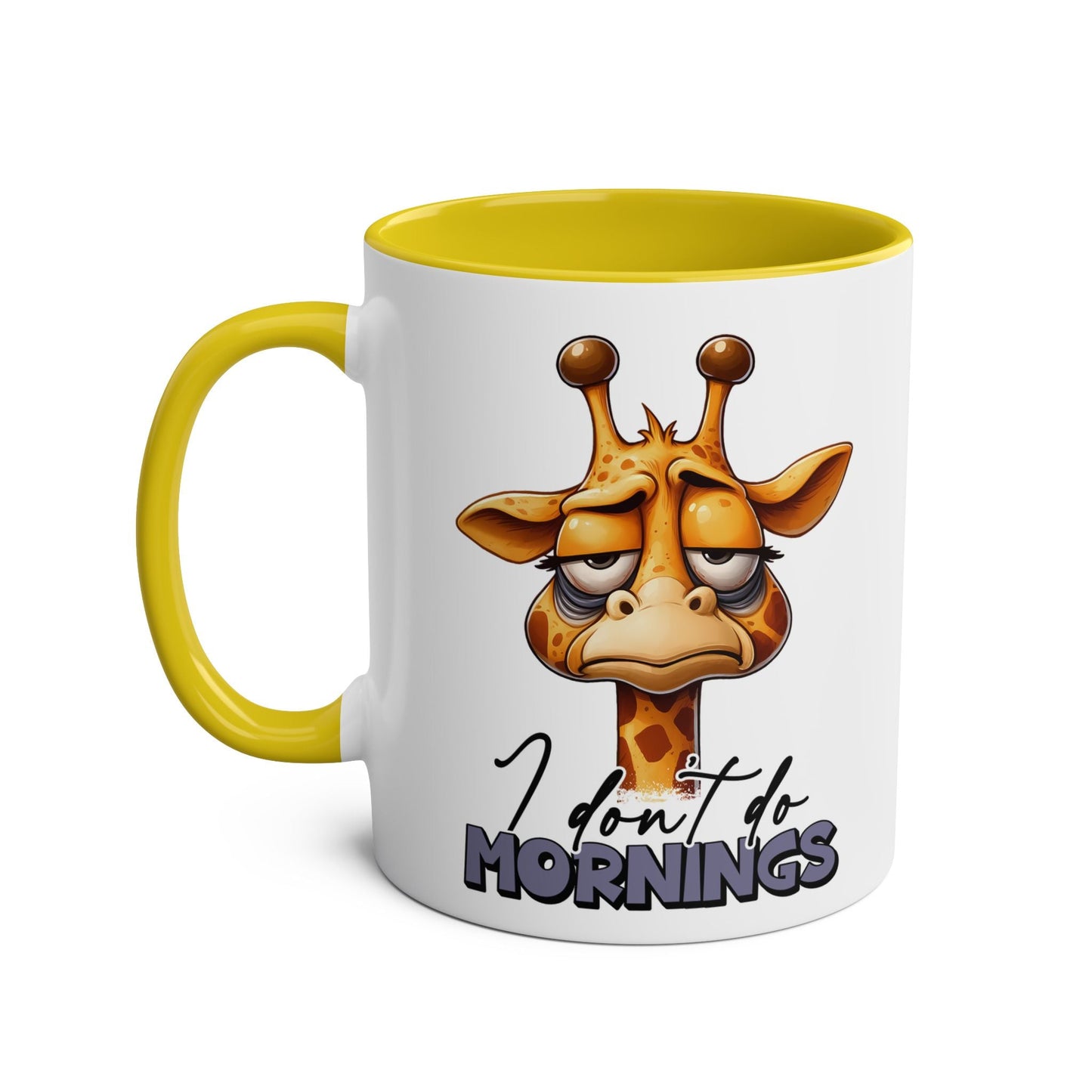 Add a touch of humour to your morning routine with our 'I Dont Do Mornings' coffee mug. This fun and novelty mug is perfect for coffee lovers, with a playful tone anMugarooz