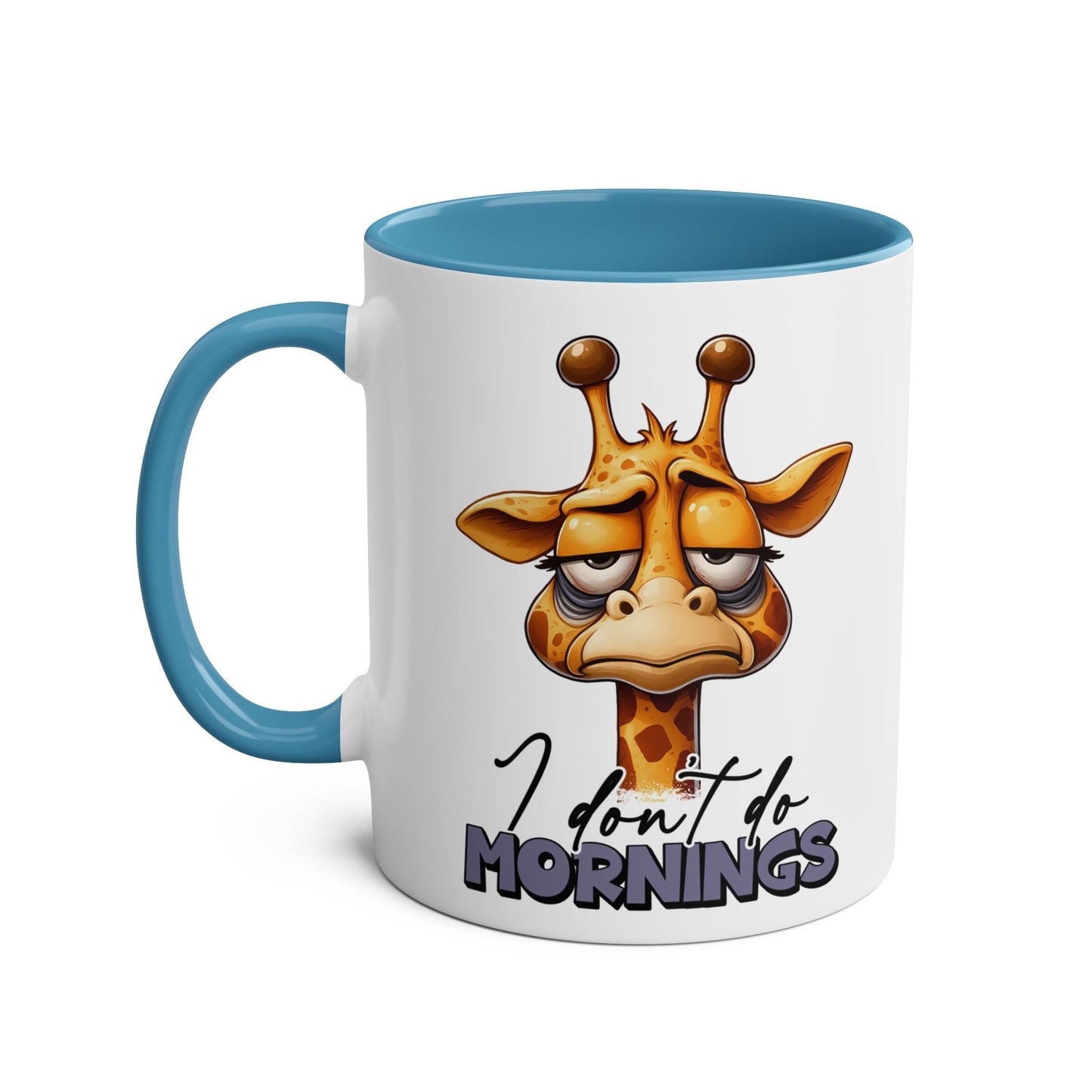 Add a touch of humour to your morning routine with our 'I Dont Do Mornings' coffee mug. This fun and novelty mug is perfect for coffee lovers, with a playful tone anMugarooz